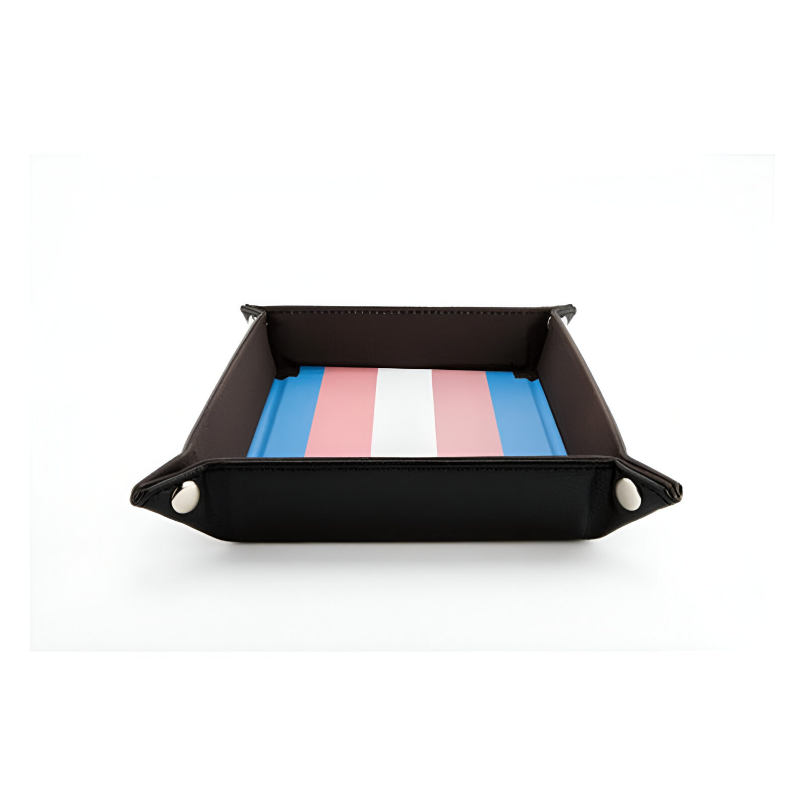 Fanroll – Pride Fold Up Velvet Dice Tray – Transgender 3