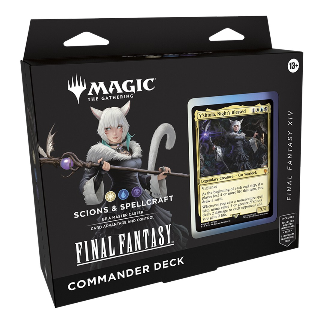 Magic: The Gathering – Final Fantasy Commander Deck – Scions & Spellcraft Magic: The Gathering – Final Fantasy Commander Deck – Scions & Spellcraft