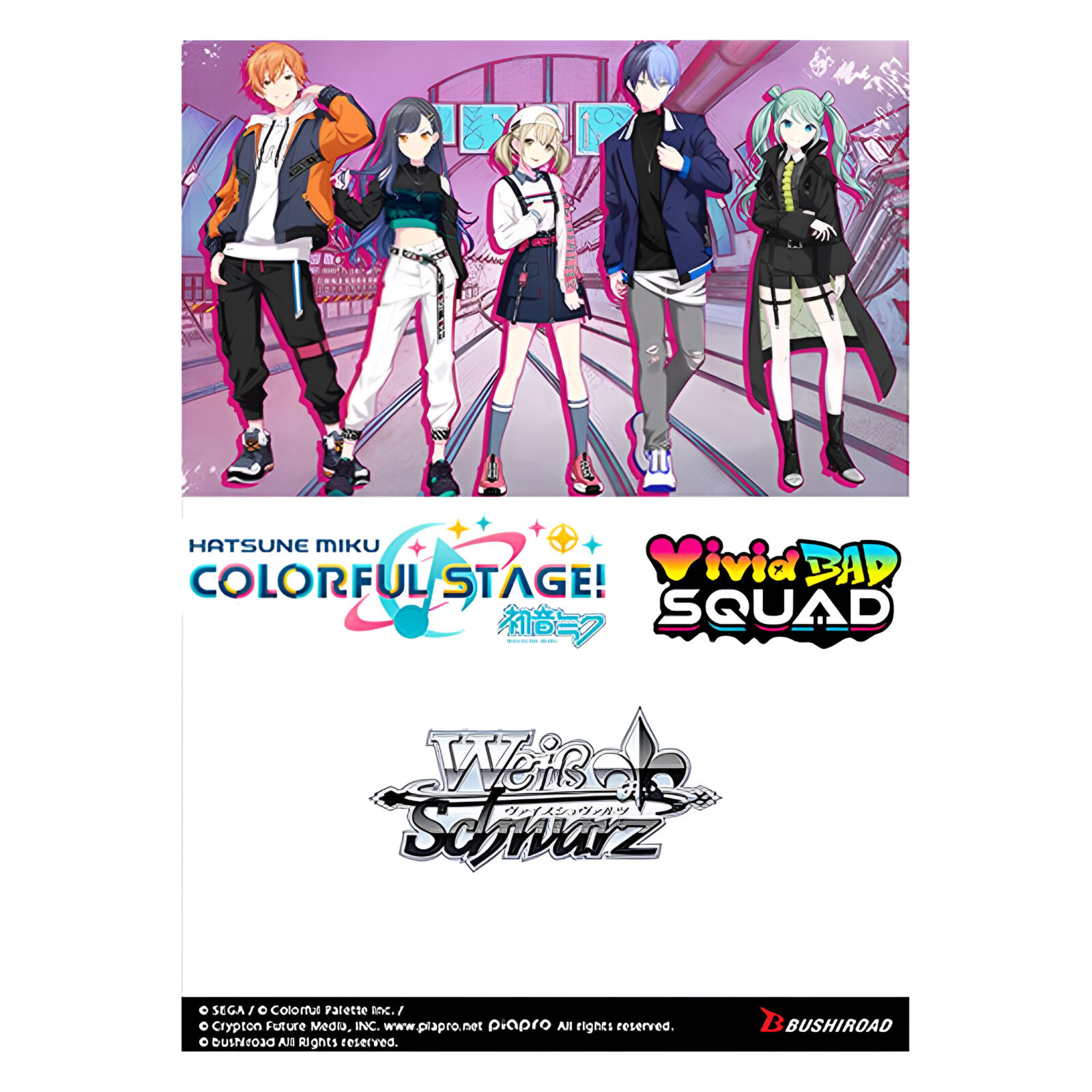 Weiss Schwarz – Hatsune Miku: Colourful Stage! Vivid Bad SQUAD Trial Deck (6 Packs) 3