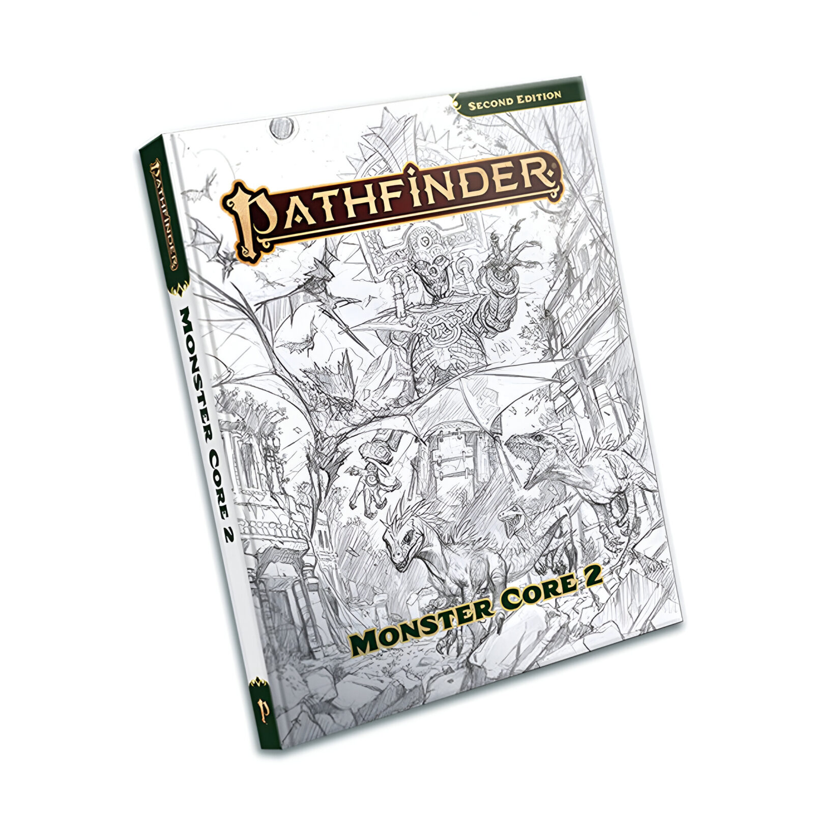 Pathfinder – Monster Core 2 Sketch Cover (P2)