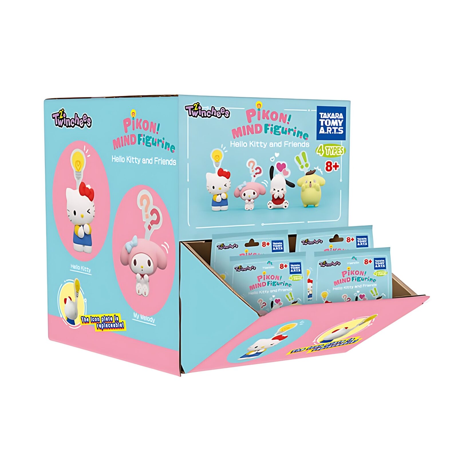 Twinchees – Hello Kitty and Friends PIKON! MIND Figurine (24 Packs)
