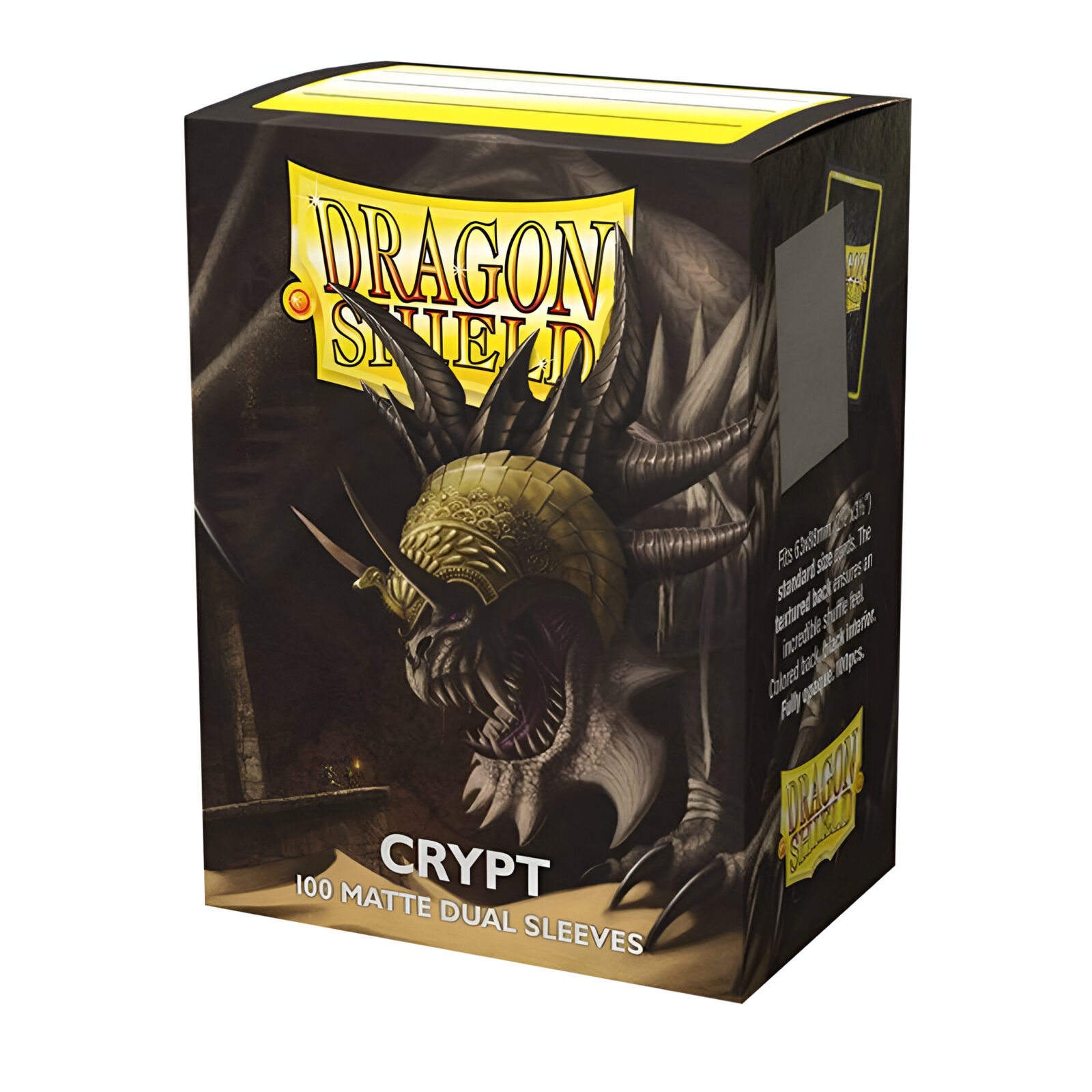 Dragon Shield – Dual Matte Standard Size Sleeves 100 Pack – Crypt Neonen 3