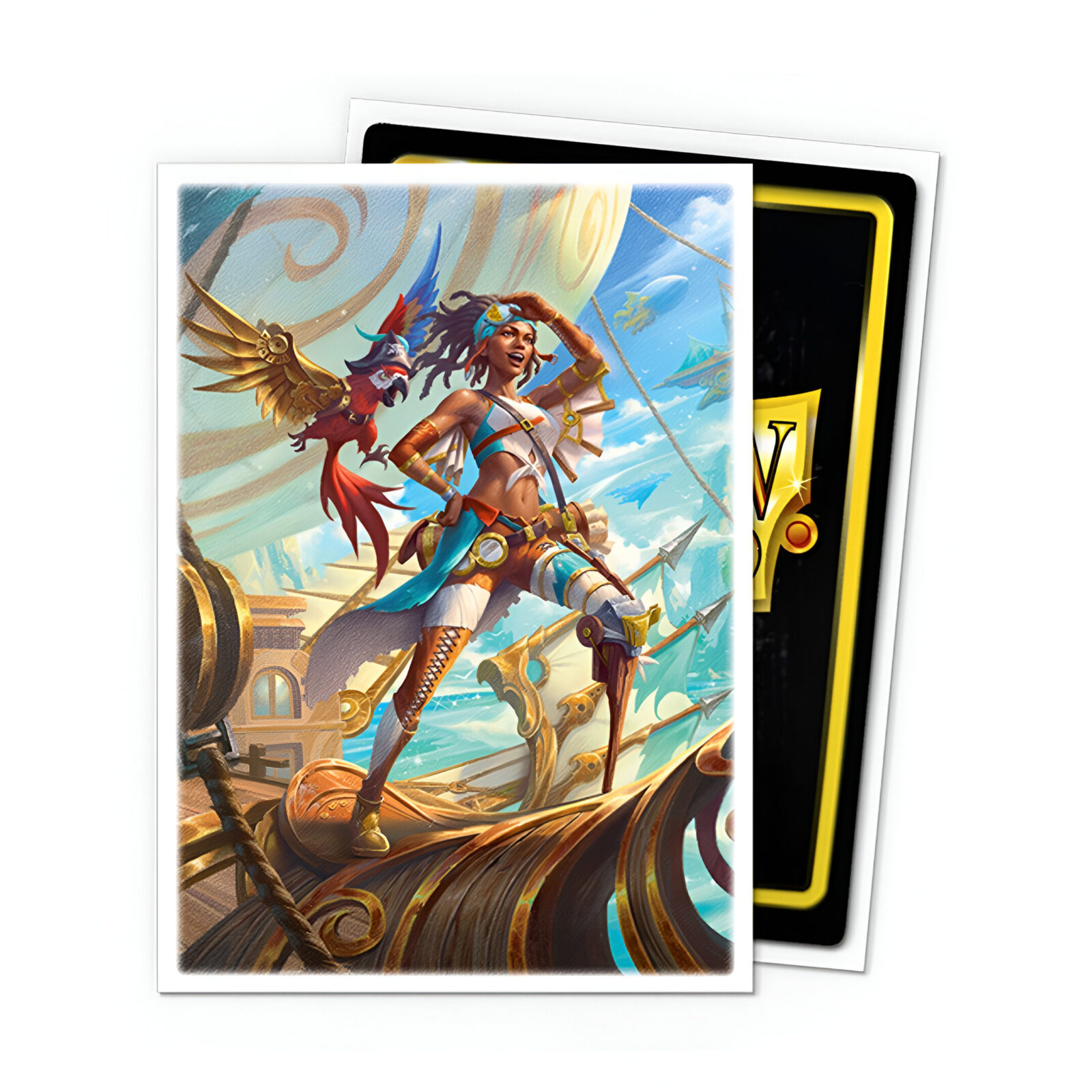 Dragon Shield – Matte Art Standard Size Sleeves 100 Pack – Flesh & Blood Puffin Hightail