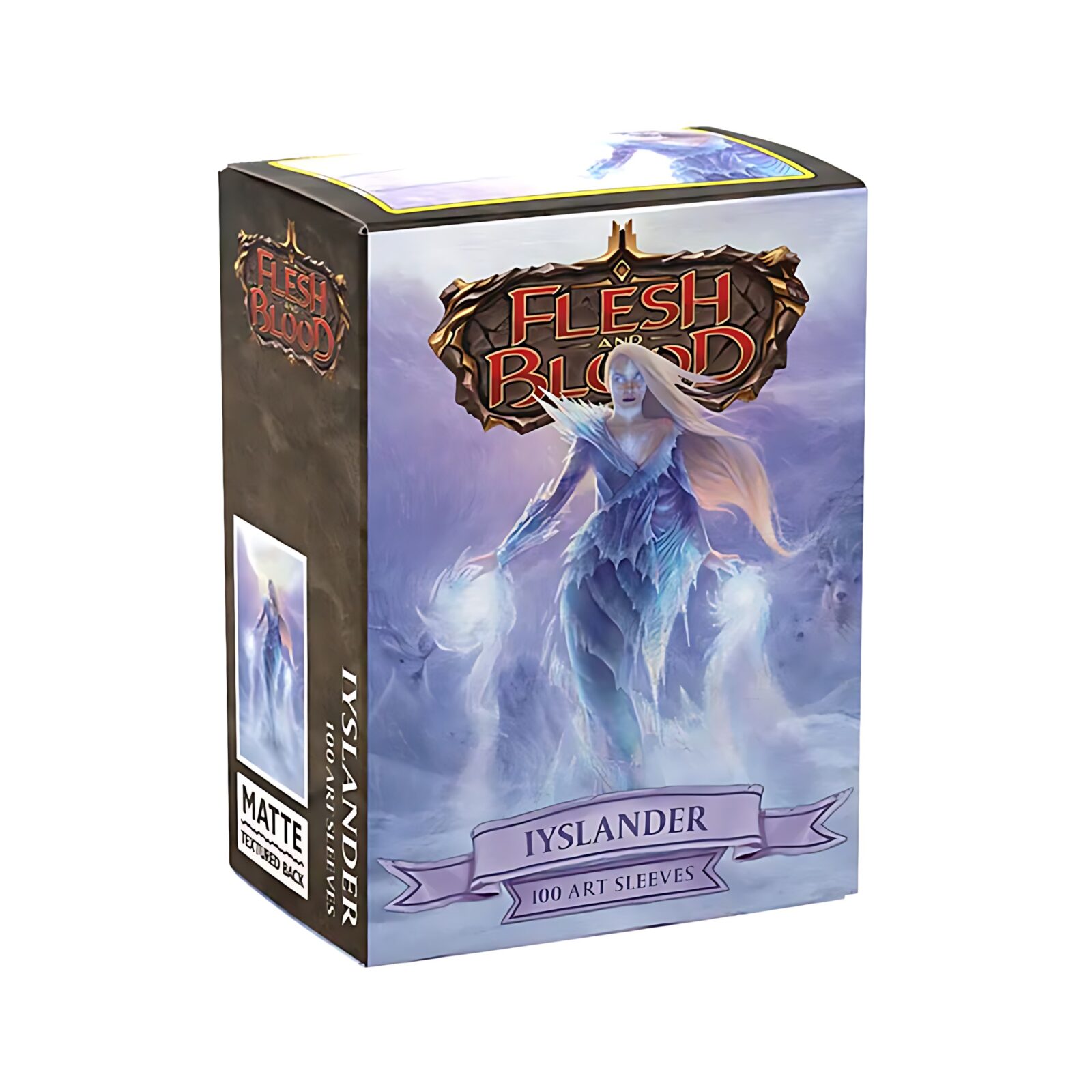 Dragon Shield – Matte Art Standard Size Sleeves 100 Pack – Flesh & Blood Iyslander