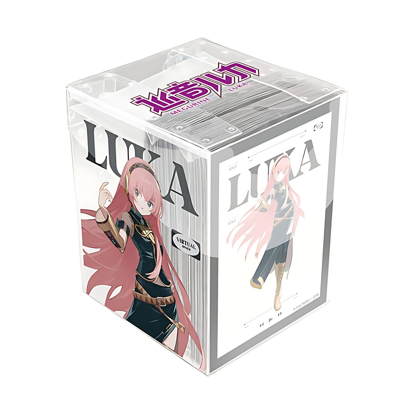 Ultra Pro – Hatsune Miku Retro Soundscapes – Deck Protector Sleeves in Clear Box 100 Pack – Luka