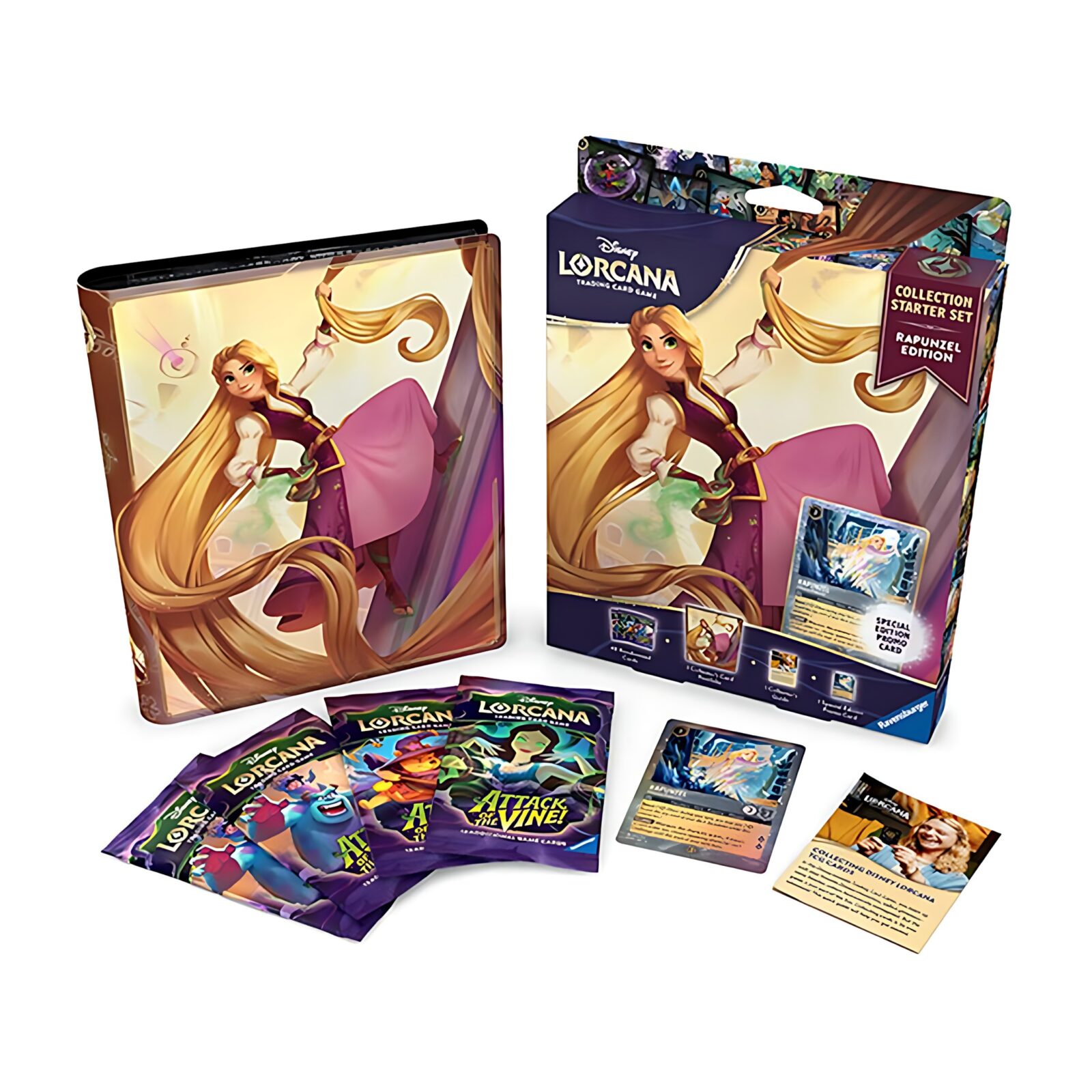 Disney Lorcana TCG – Set 13 Attack of the Vine – Collection Starter Set – Rapunzel 3