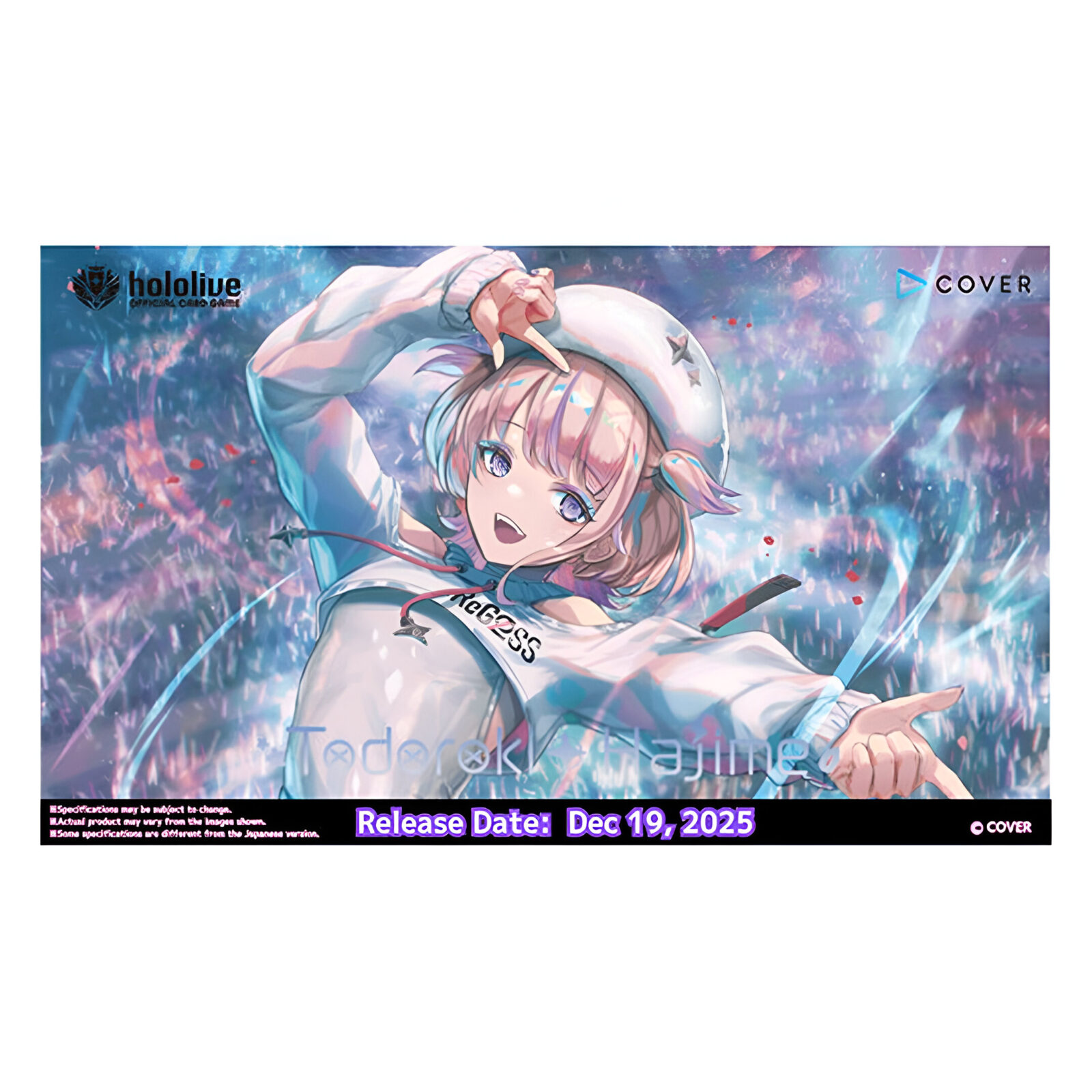 hololive OFFICIAL CARD GAME – Todoroki Hajime Starter Deck (6 Packs)