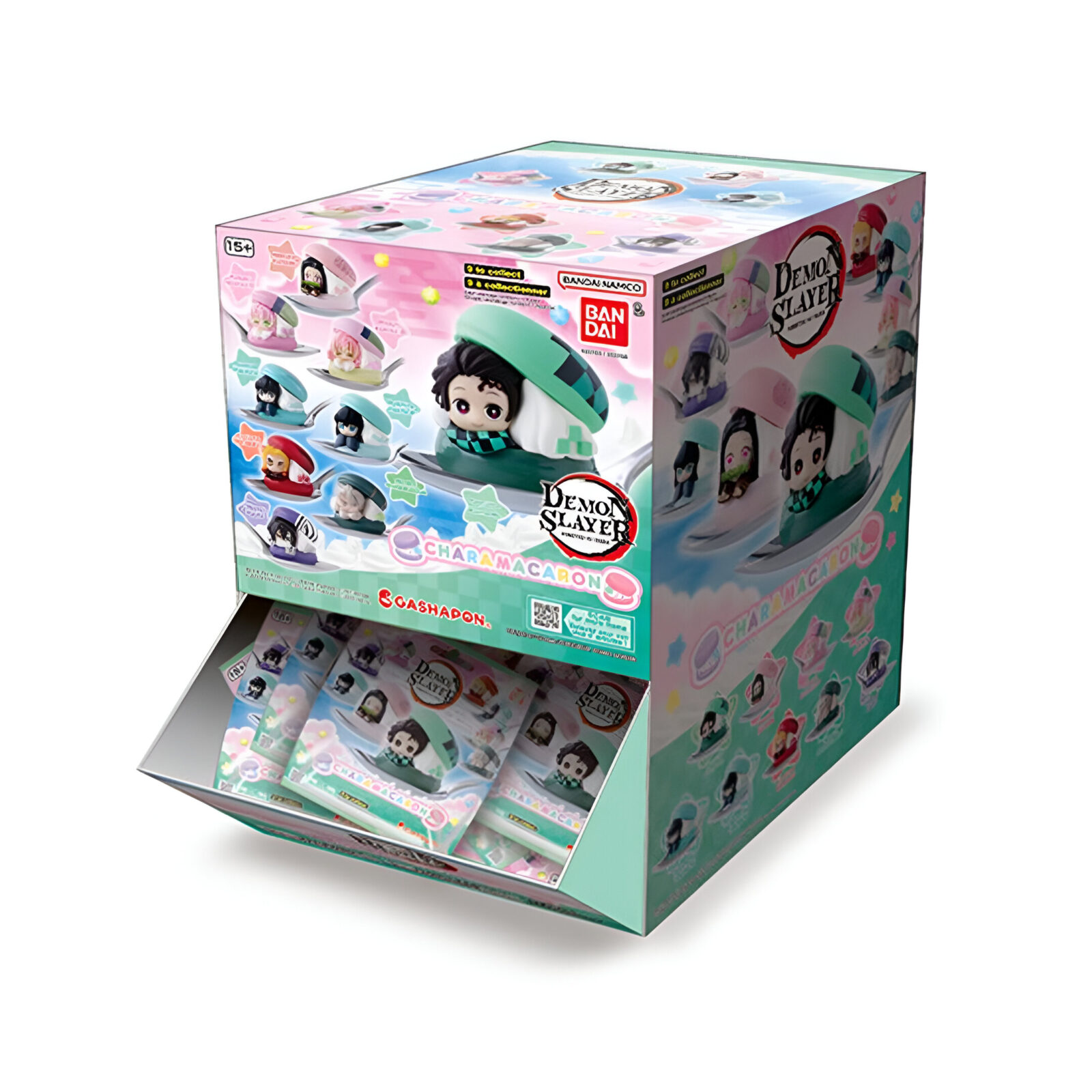 Bandai Shokugan – Demon Slayer Chara Macaron Wave 01 (24 Packs)