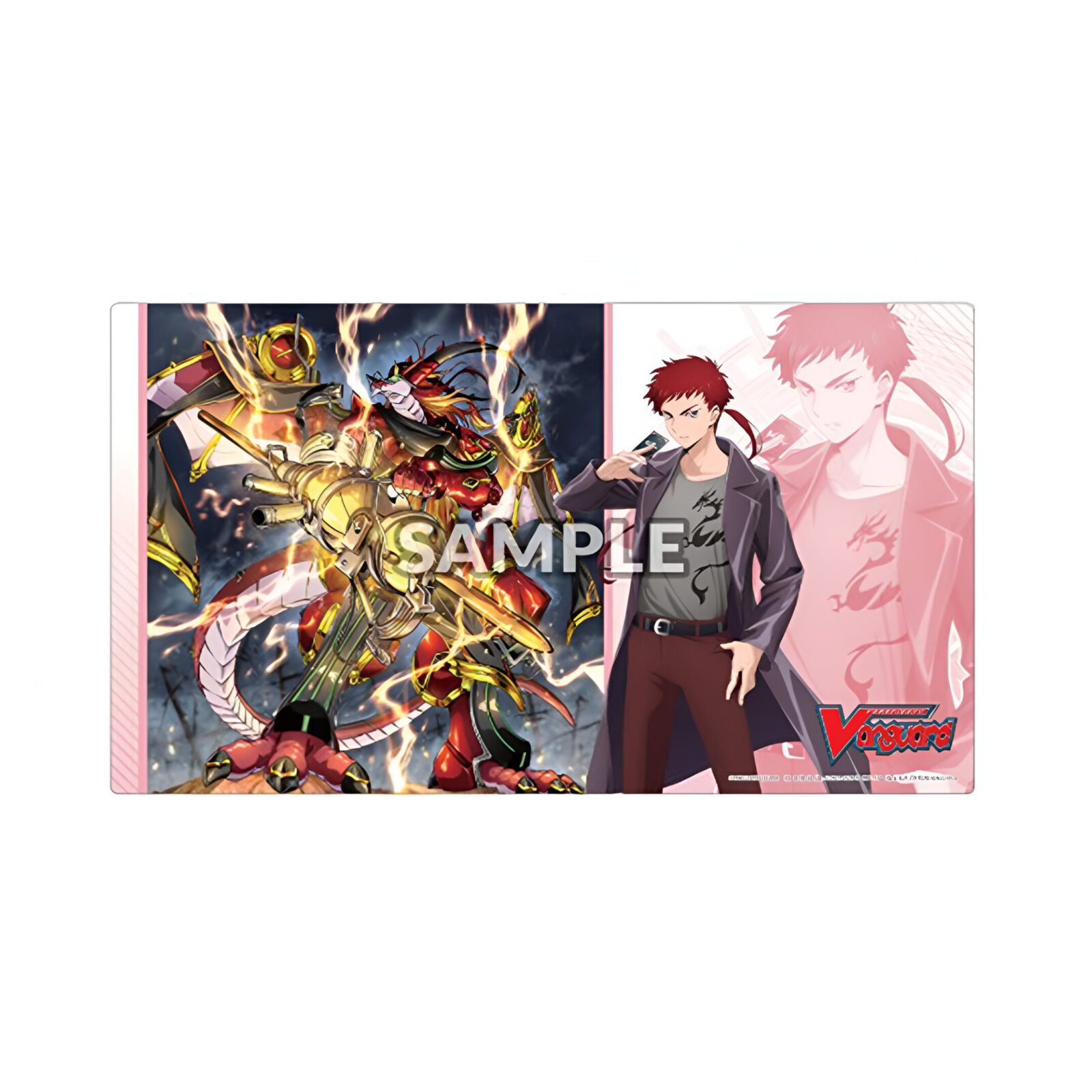 Cardfight!! Vanguard – Vol 15 Rubber Playmat – Diviniez Parallactic Clash Ryuga & Alphard Fantome