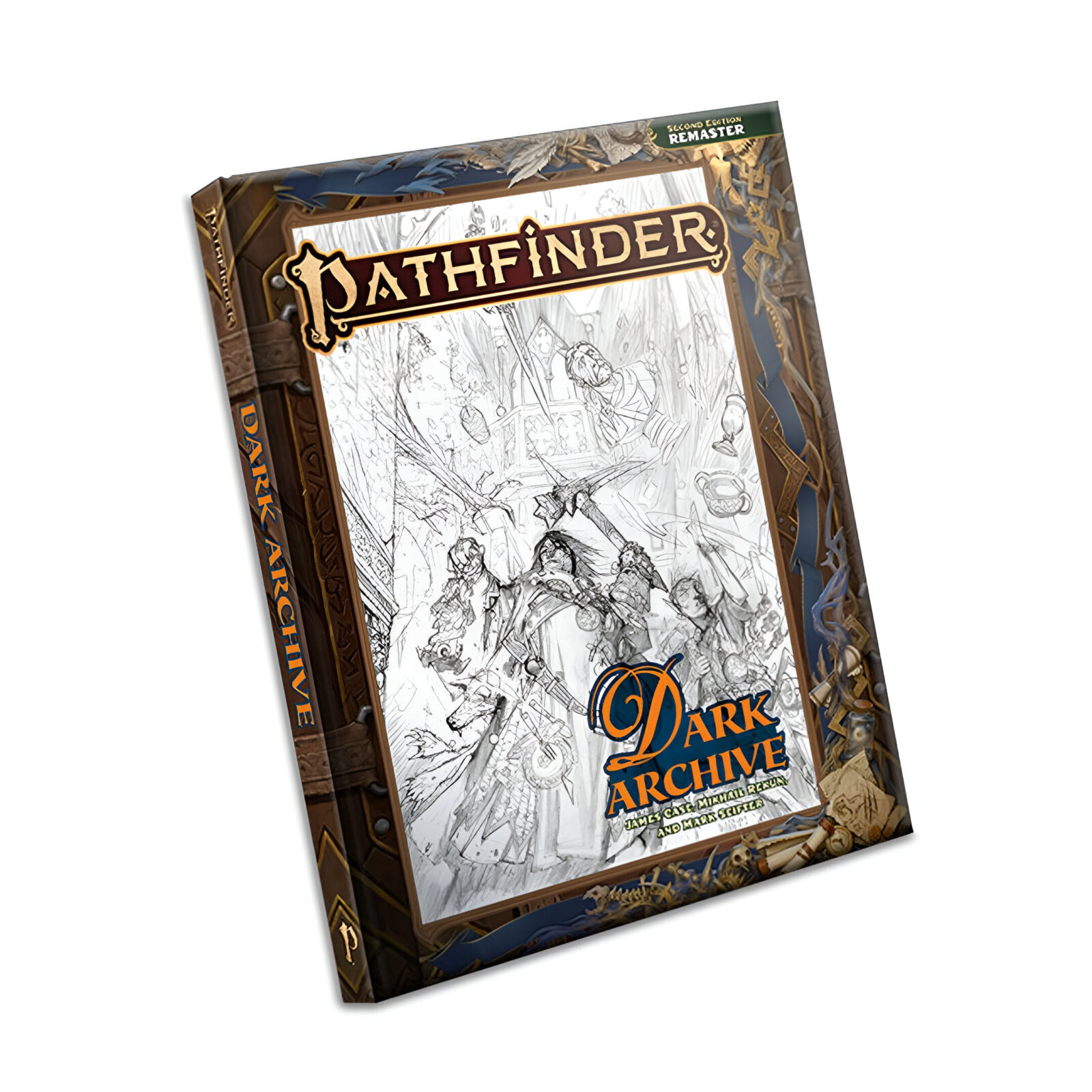 Pathfinder – Dark Archive Sketch Cover (Remastered)