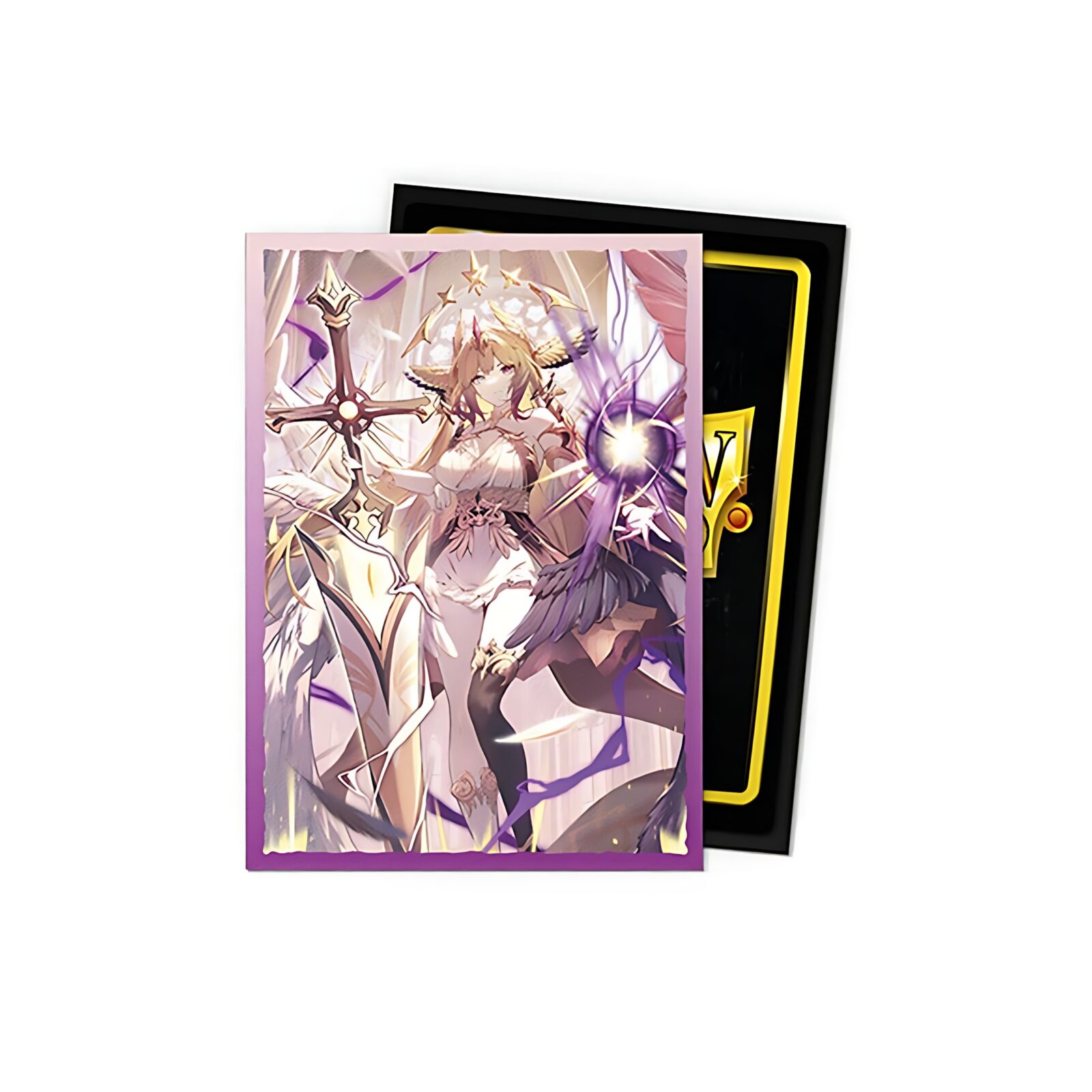 Dragon Shield – Dual Matte Art Standard Size Sleeves 100 Pack – Grand Archive – Haniel, Archangel of Spectra 3