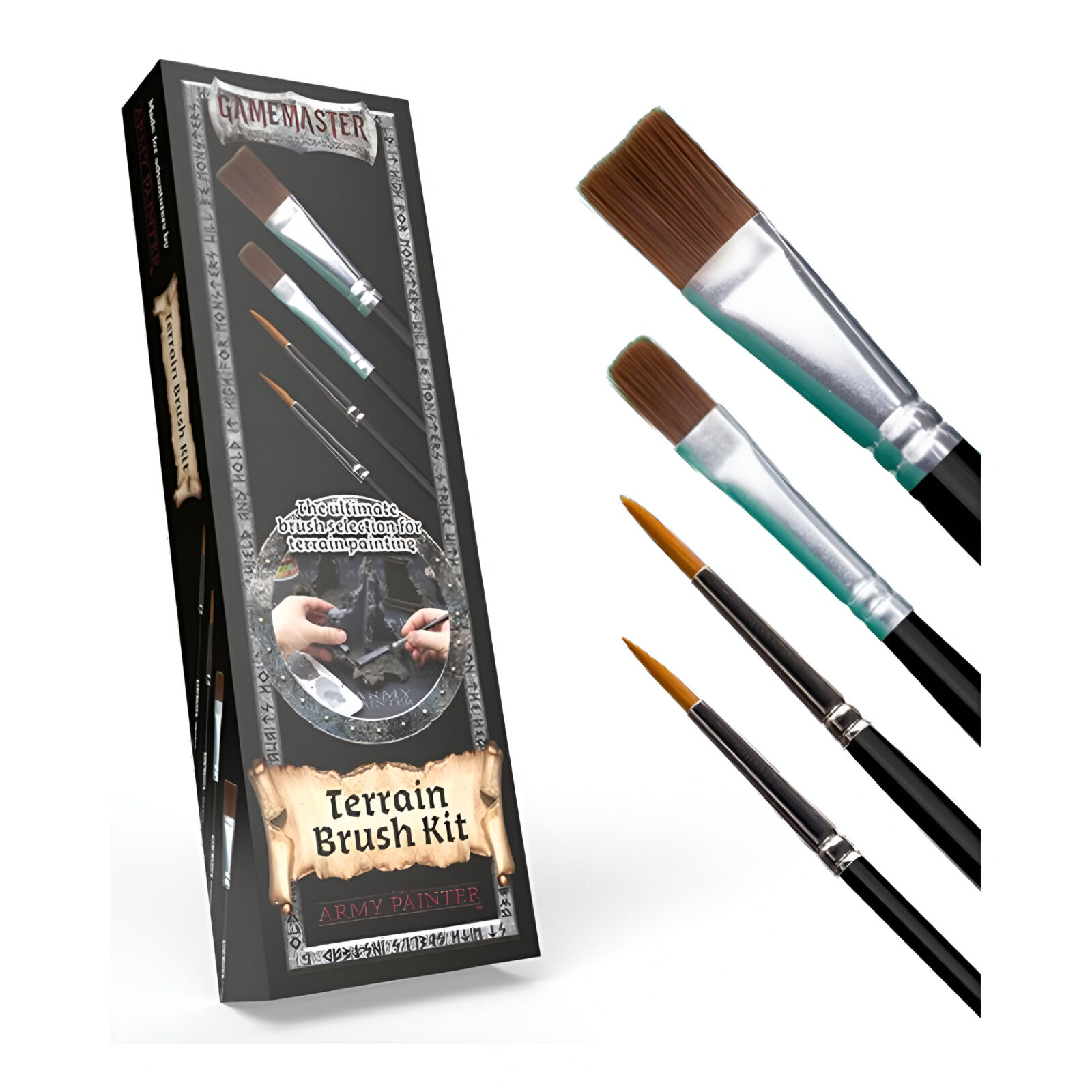 The Army Painter – GameMaster – Terrain Brush Kit