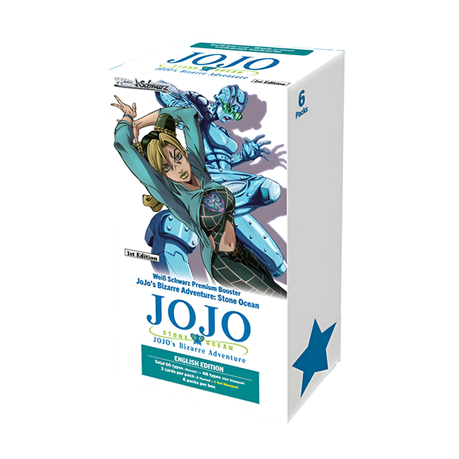 Weiss Schwarz – JoJos Bizarre Adventure: Stone Ocean Premium Booster (6 Packs)