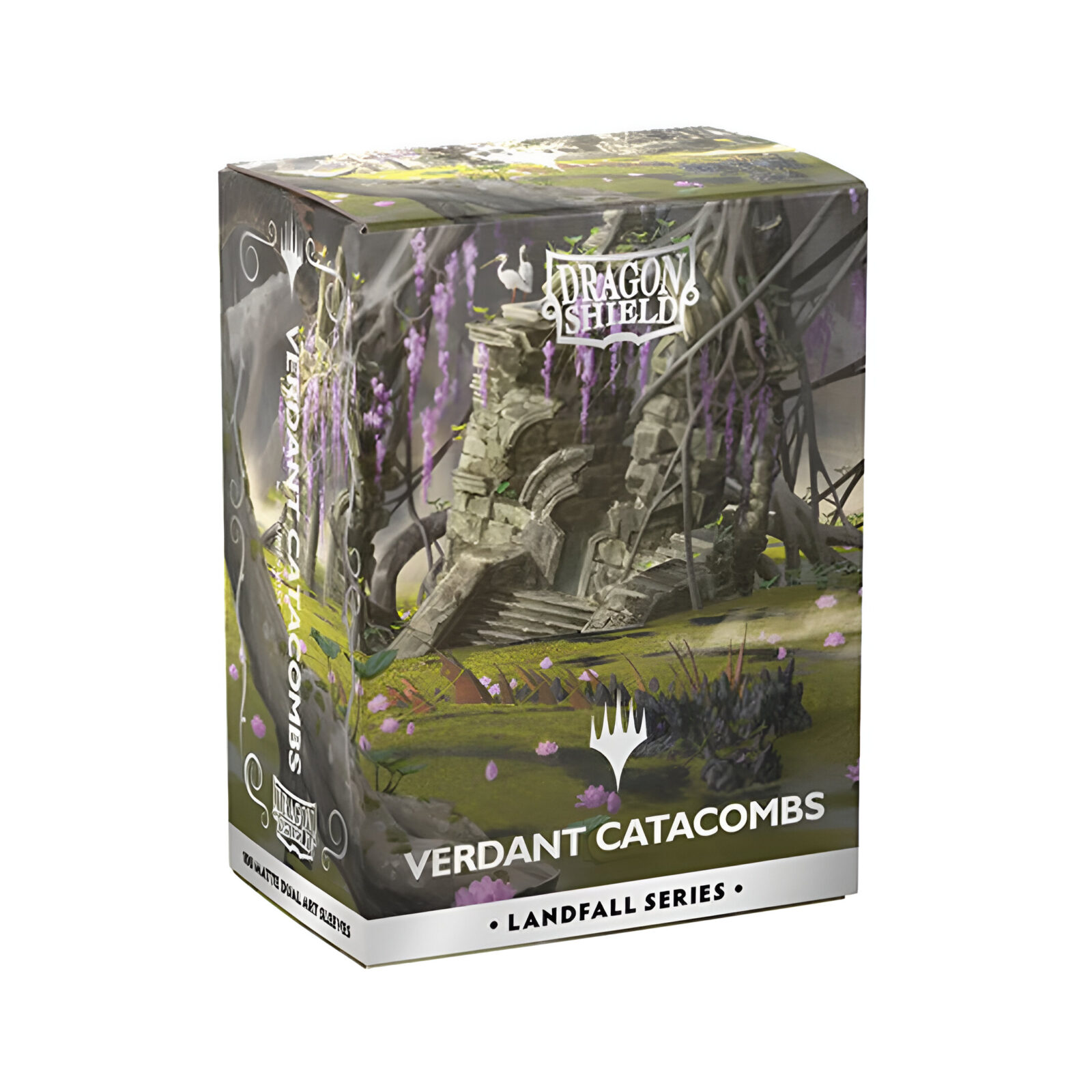 Dragon Shield – Dual Matte Art Standard Size Sleeves 100 Pack – Magic: The Gathering Landfall Series Verdant Catacomb