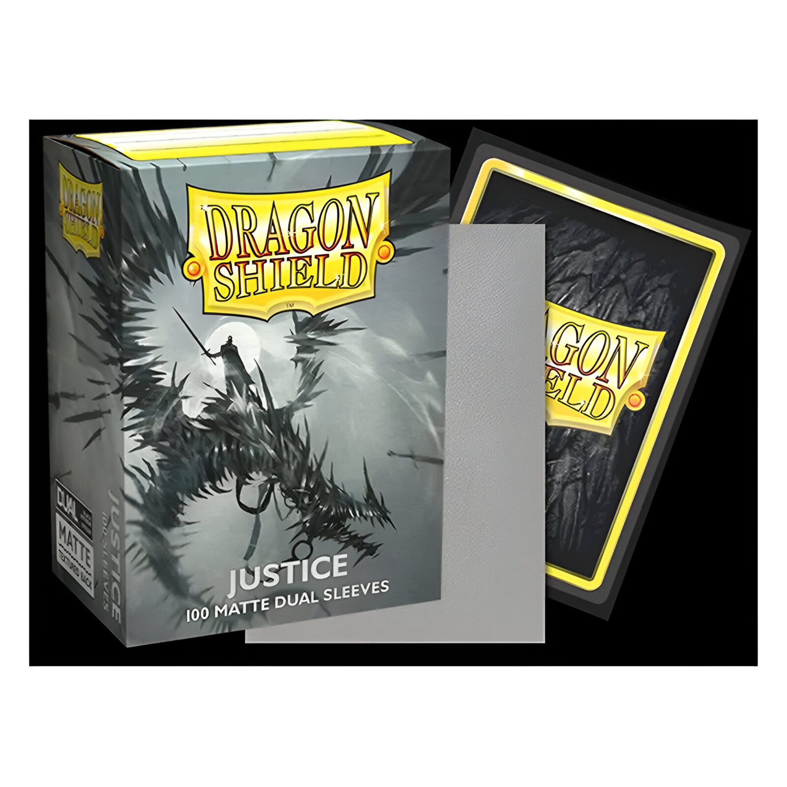 Dragon Shield – Dual Matte Standard Size Sleeves 100 Pack – Justice 3