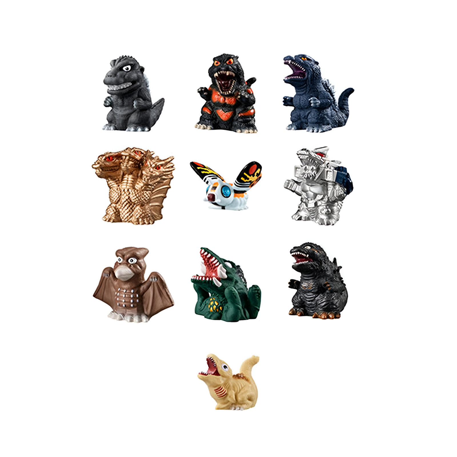 Bandai Shokugan – Godzilla SofviDoll (10 Packs)