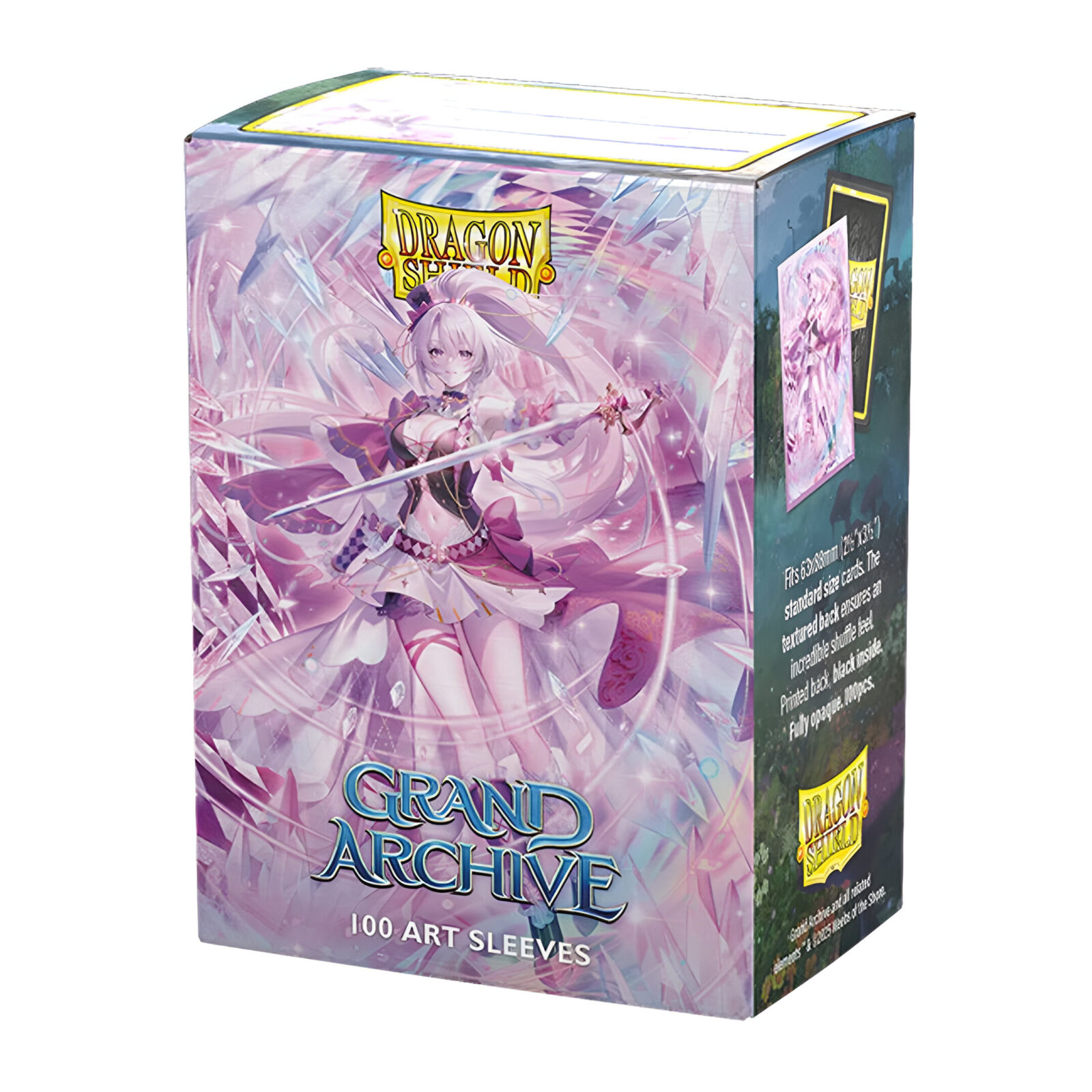 Dragon Shield – Dual Matte Art Standard Size Sleeves 100 Pack – Grand Archive Merlin, Brilliant Vestige