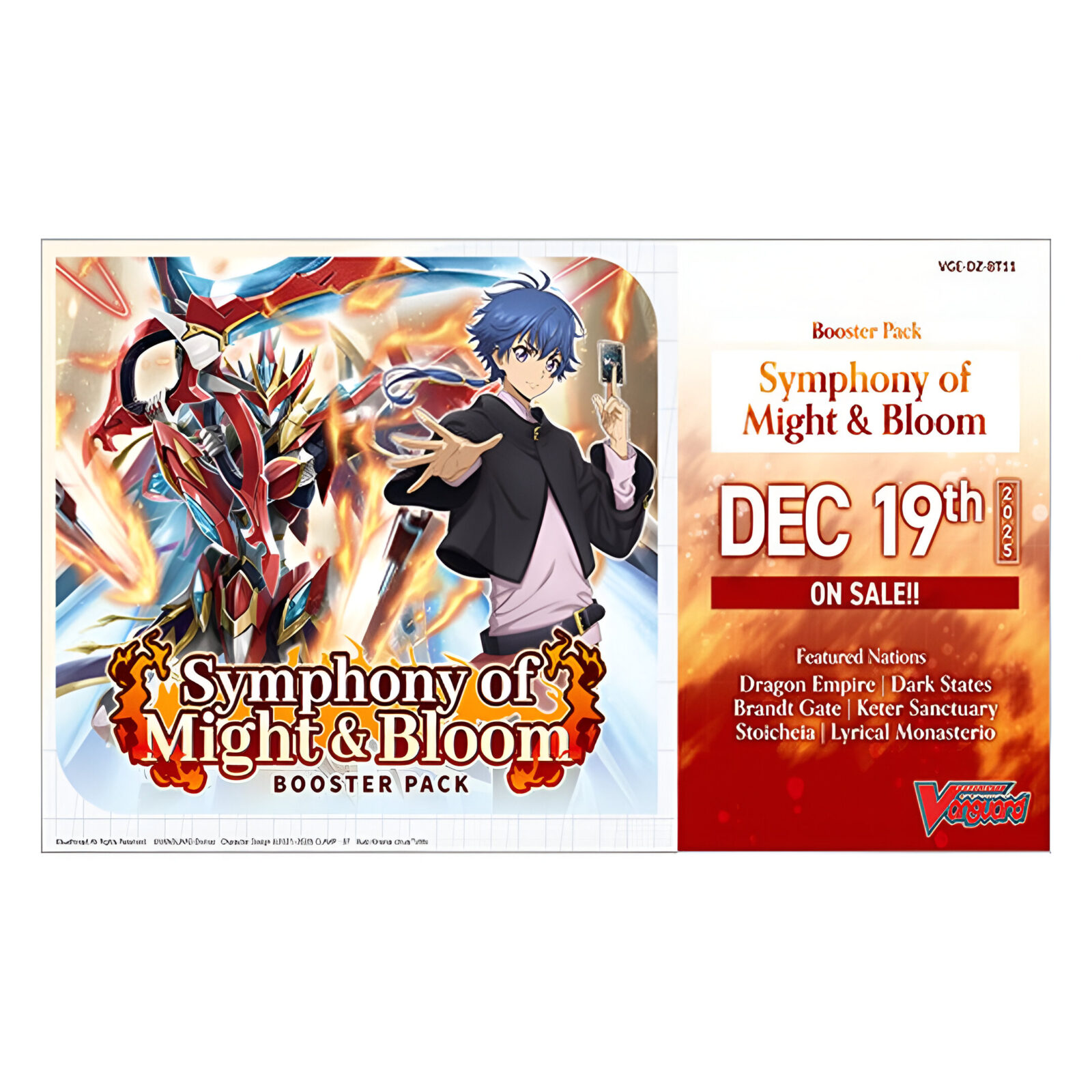 Cardfight!! Vanguard – Symphony Of Might & Bloom Booster (16 Packs)