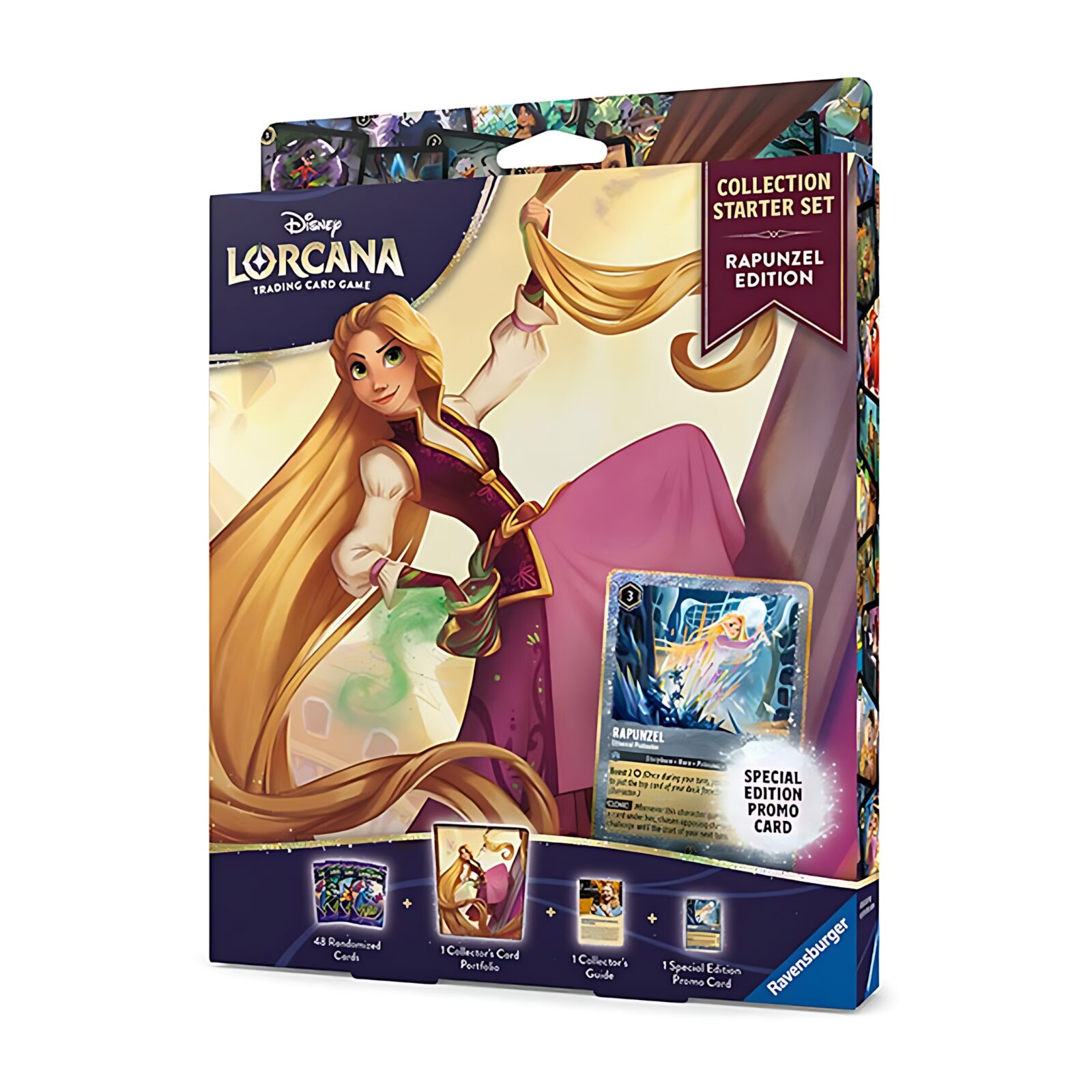 Disney Lorcana TCG – Set 13 Attack of the Vine – Collection Starter Set – Rapunzel