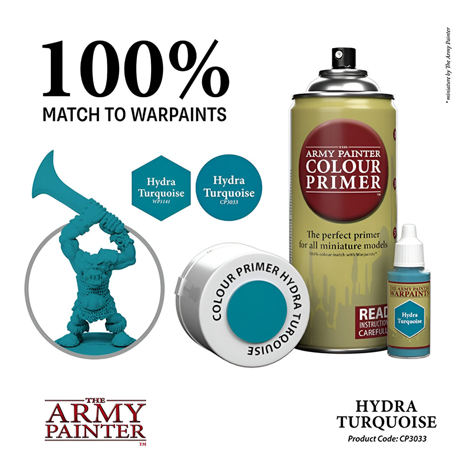 The Army Painter – Colour Primer – Hydra Turquoise * 3
