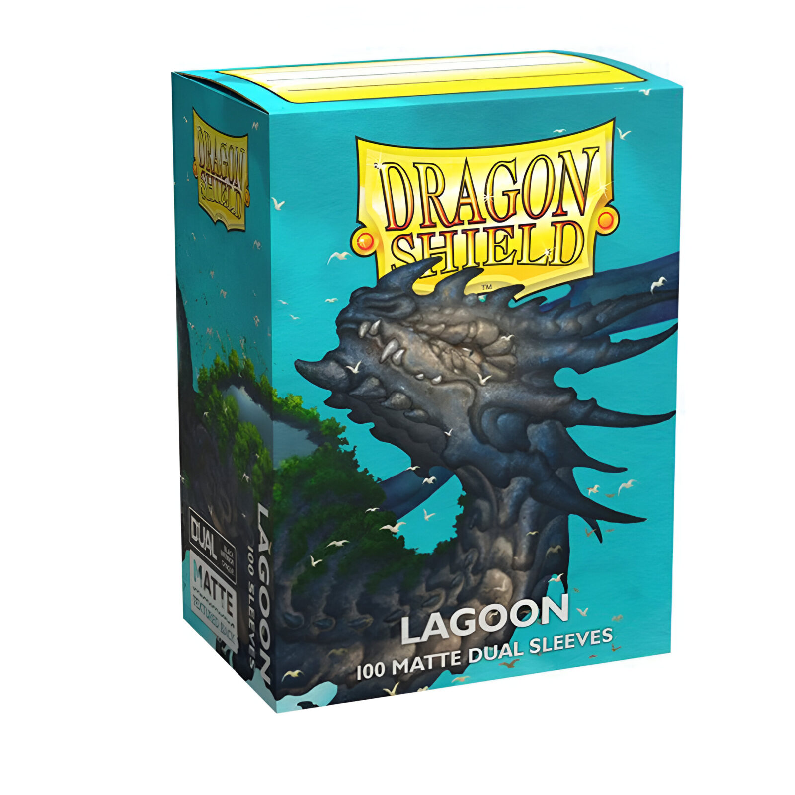 Dragon Shield – Dual Matte Standard Size Sleeves 100 Pack – Lagoon