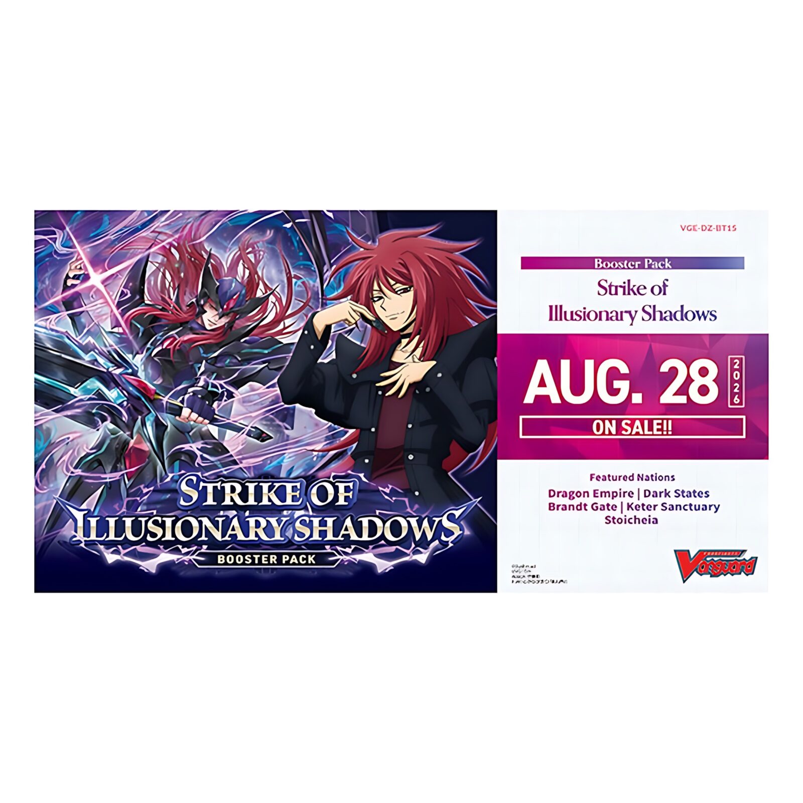 Cardfight!! Vanguard – Strike of Illusionary Shadows Booster (16 Packs)