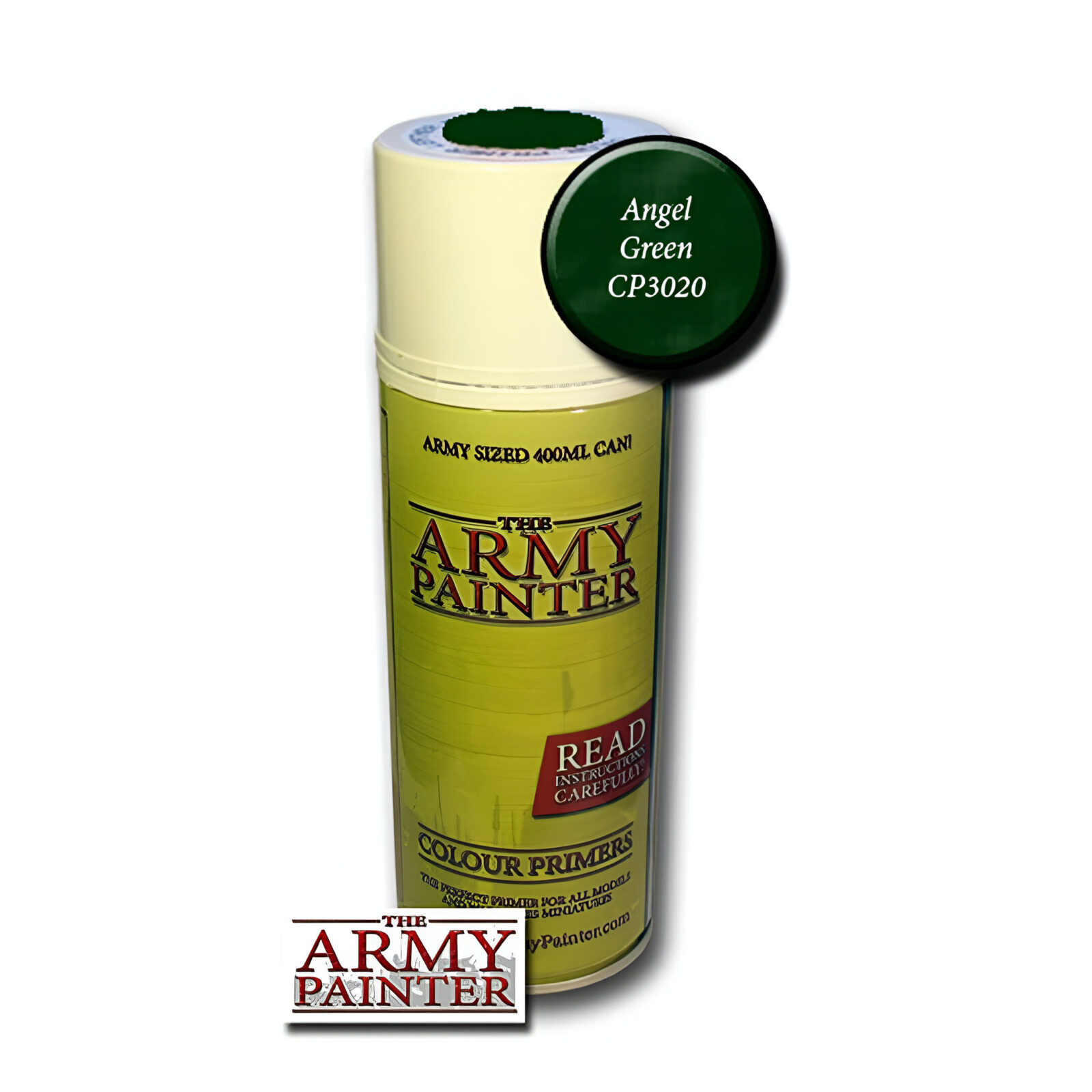 The Army Painter – Colour Primer – Angel Green *