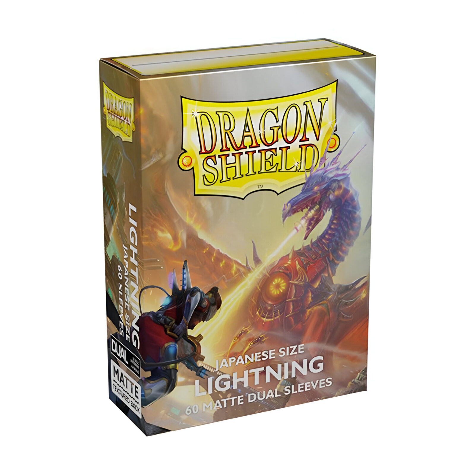 Dragon Shield – Dual Matte Japanese Size Sleeves 60 Pack – Lightning