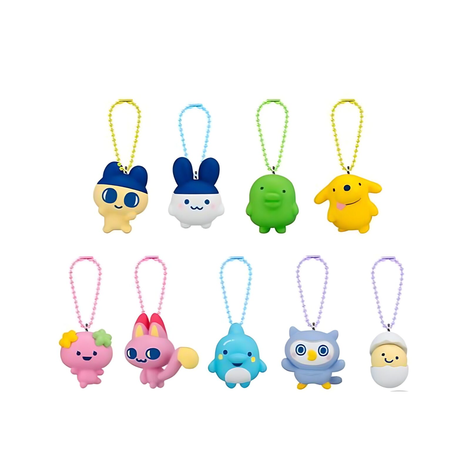 Bandai Shokugan -Tamagotchi W2 Key Chain (12 Packs)