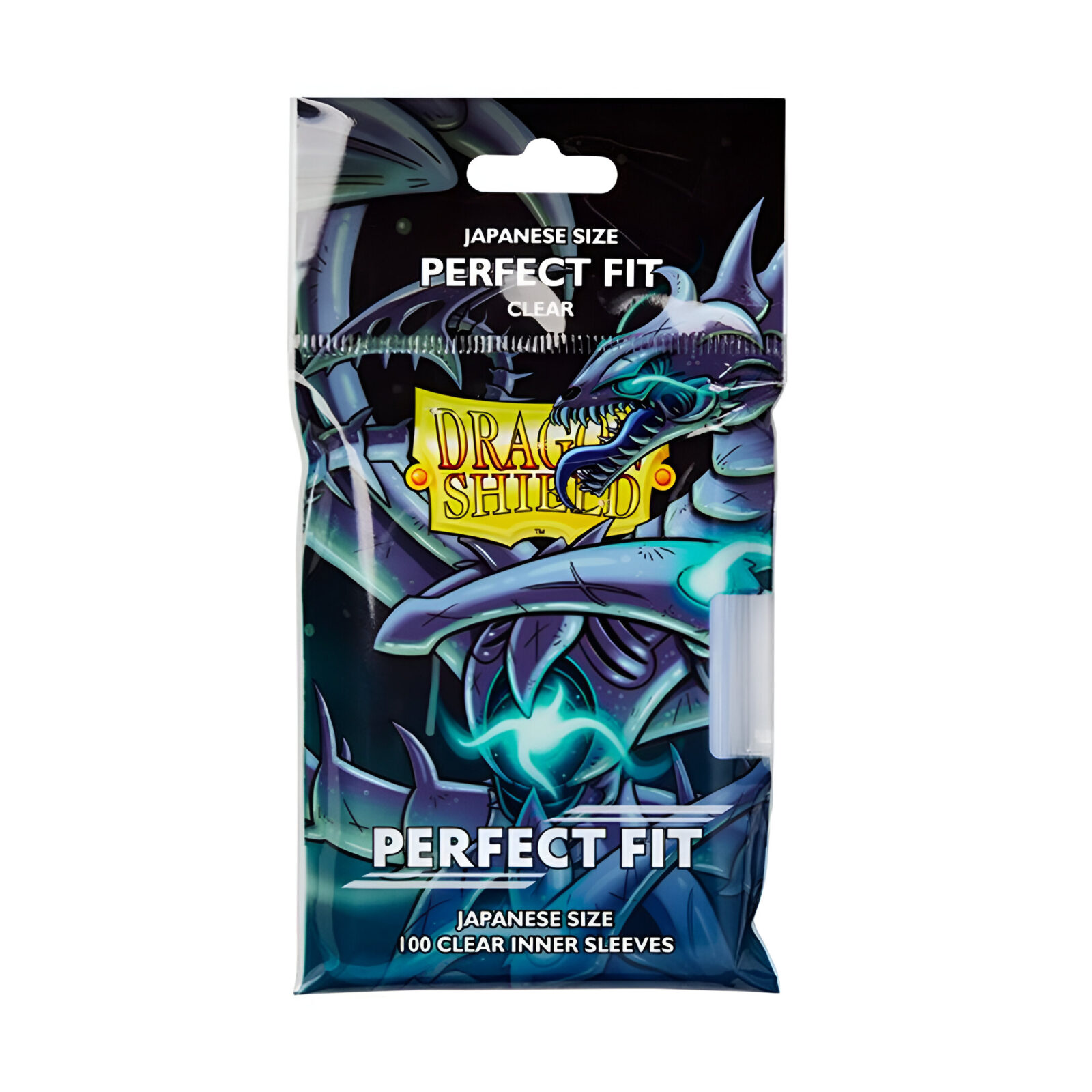 Dragon Shield – Perfect Fit Toploaders Japanese Size Inner Sleeves 100 Pack – Clear