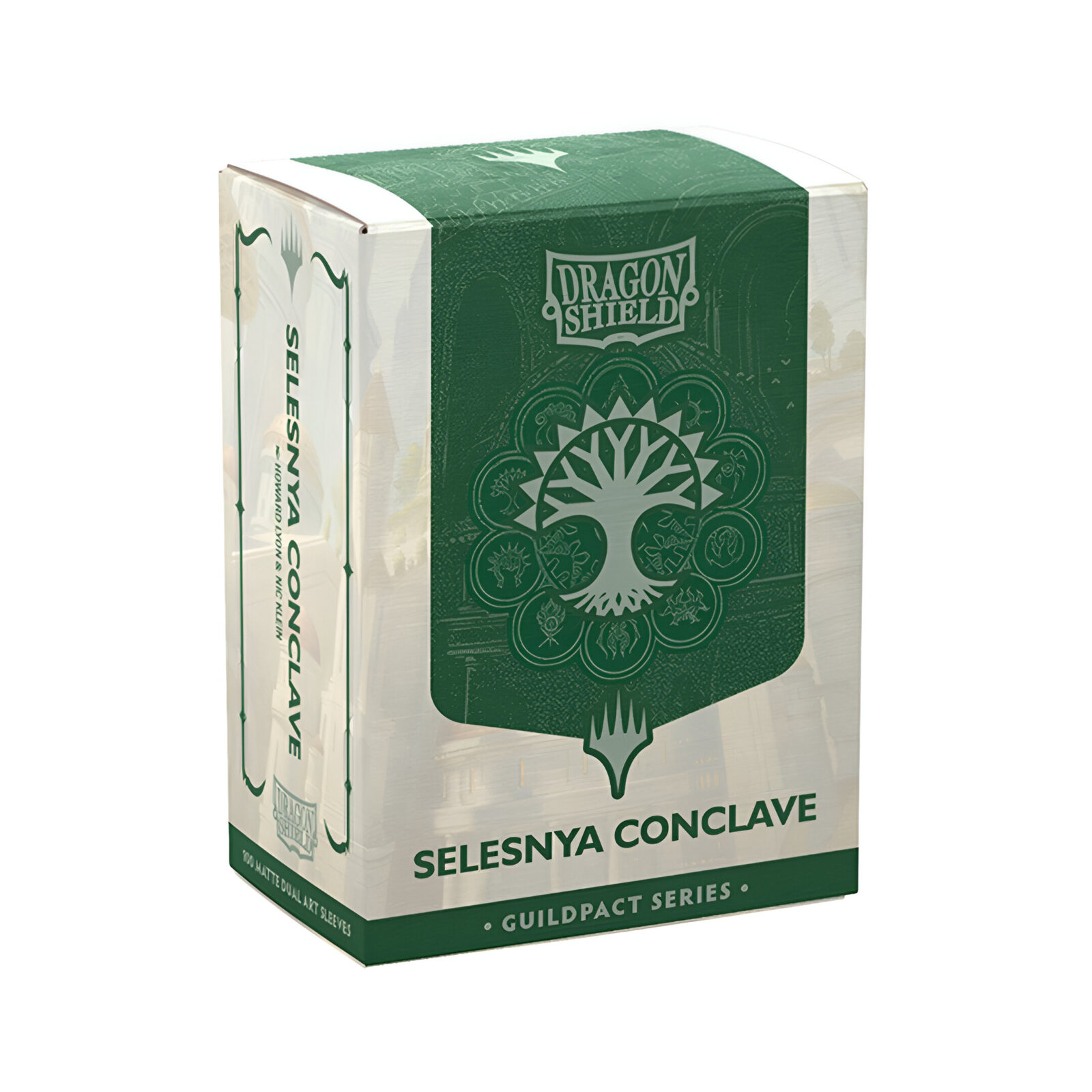 Dragon Shield – Dual Matte Art Standard Size Sleeves 100 Pack – Magic: The Gathering Selesnya Conclave