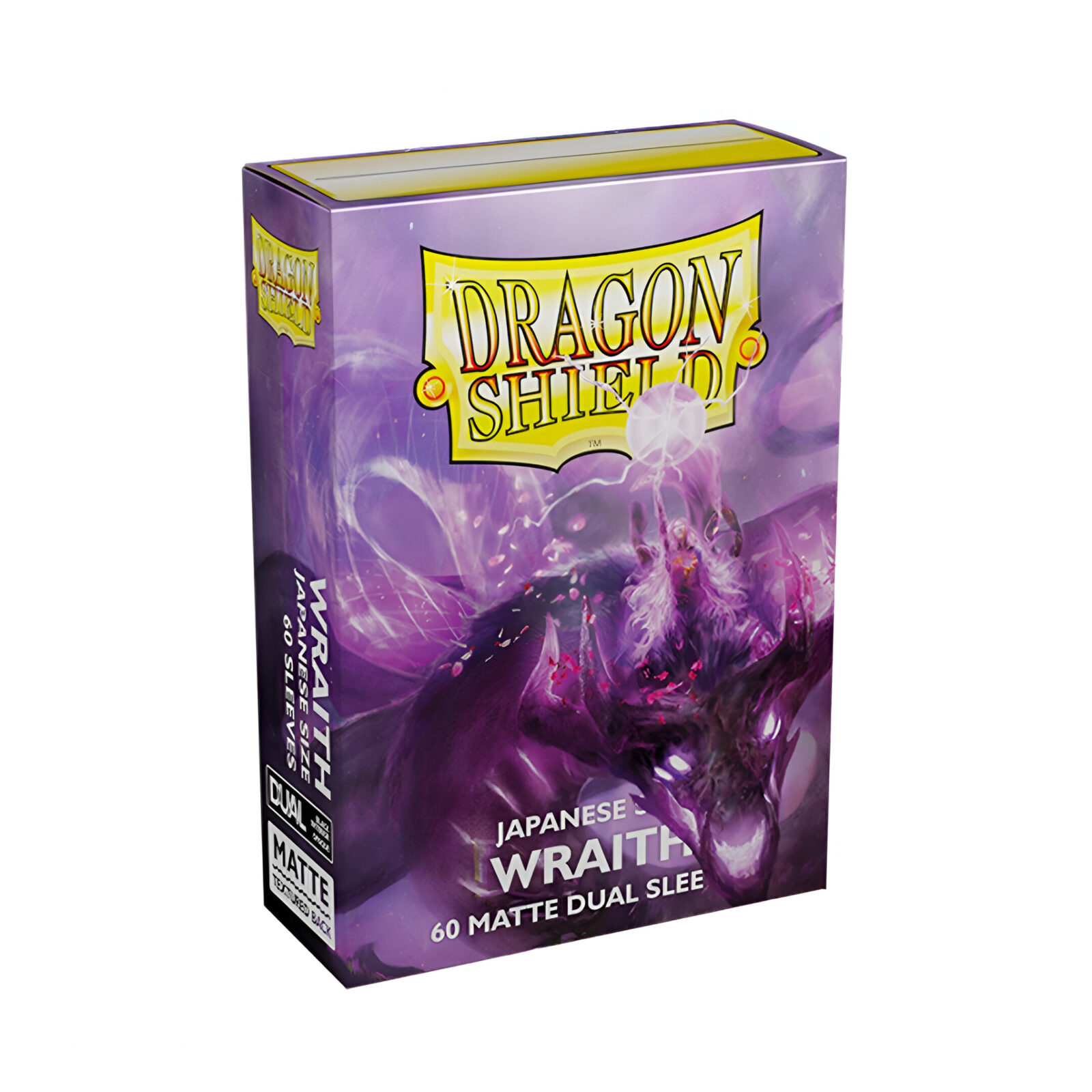 Dragon Shield – Dual Matte Japanese Size Sleeves 60 Pack – Wraith