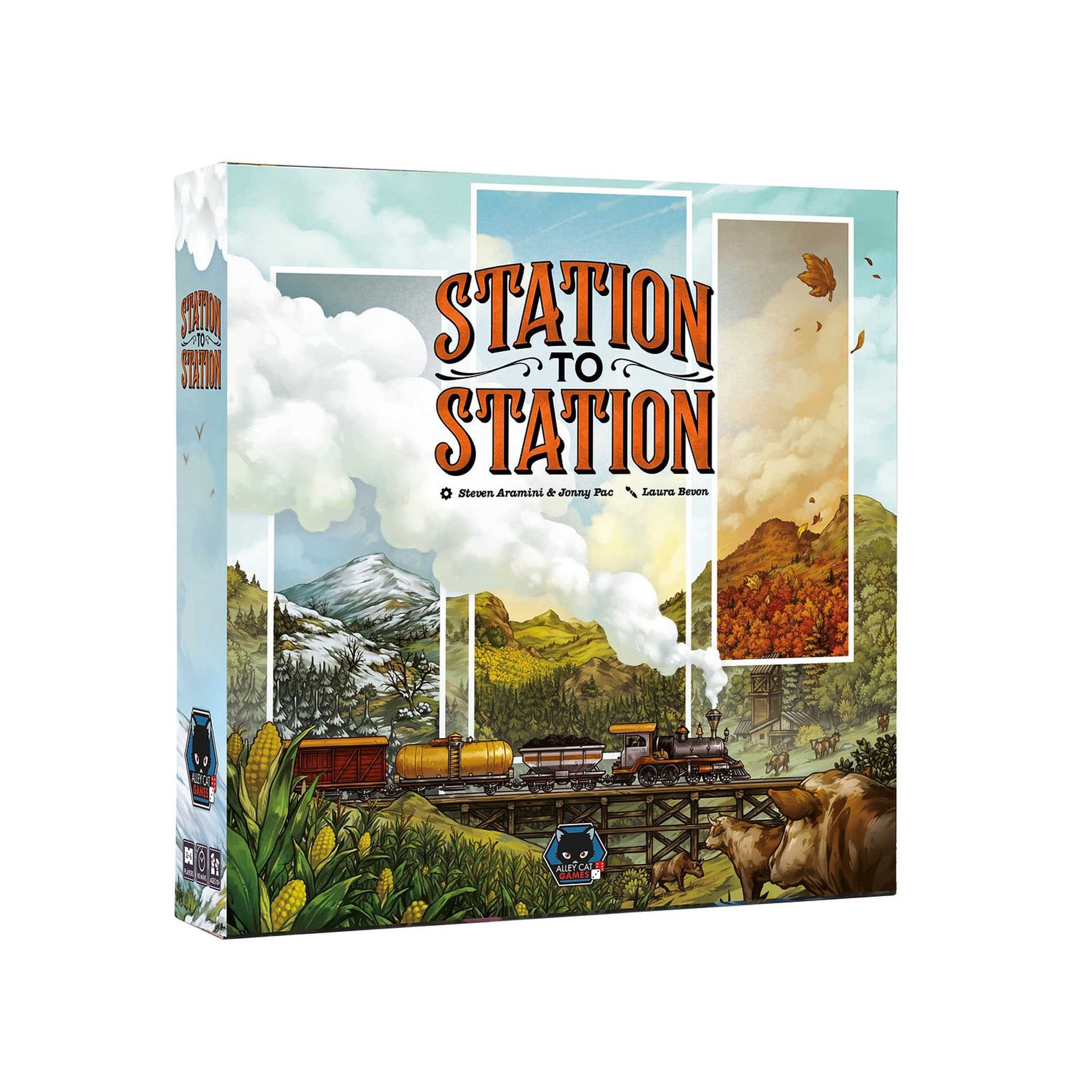 Board Game: Station to Station 3 Board Game: Station to Station 3