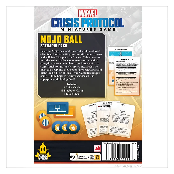 Marvel Crisis Protocol: Mojo Ball Scenario Pack 4