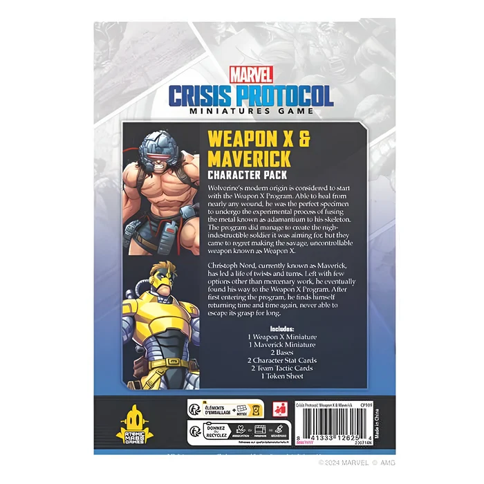 Marvel: Crisis Protocol – Weapon X & Maverick 4