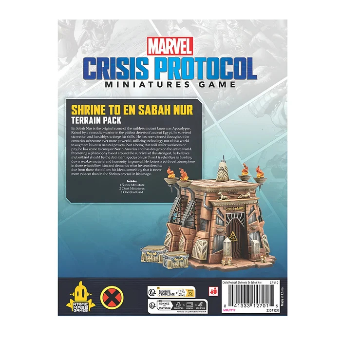 Marvel: Crisis Protocol – Shrine to En Sabah Nur Terrain Pack 4