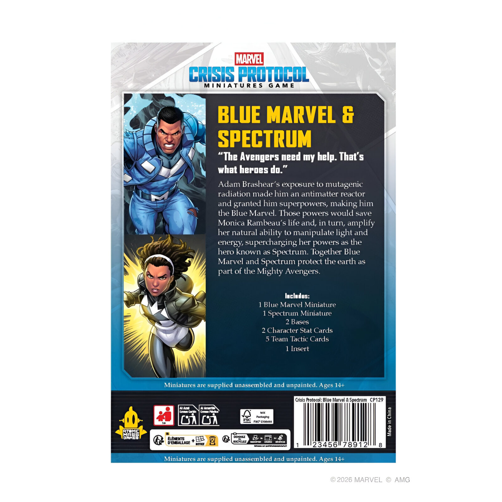 Marvel: Crisis Protocol – Blue Marvel & Spectrum 17