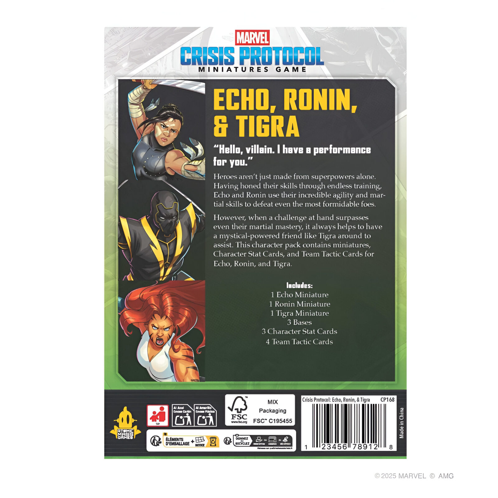 Marvel: Crisis Protocol – Echo, Ronin & Tigra 3