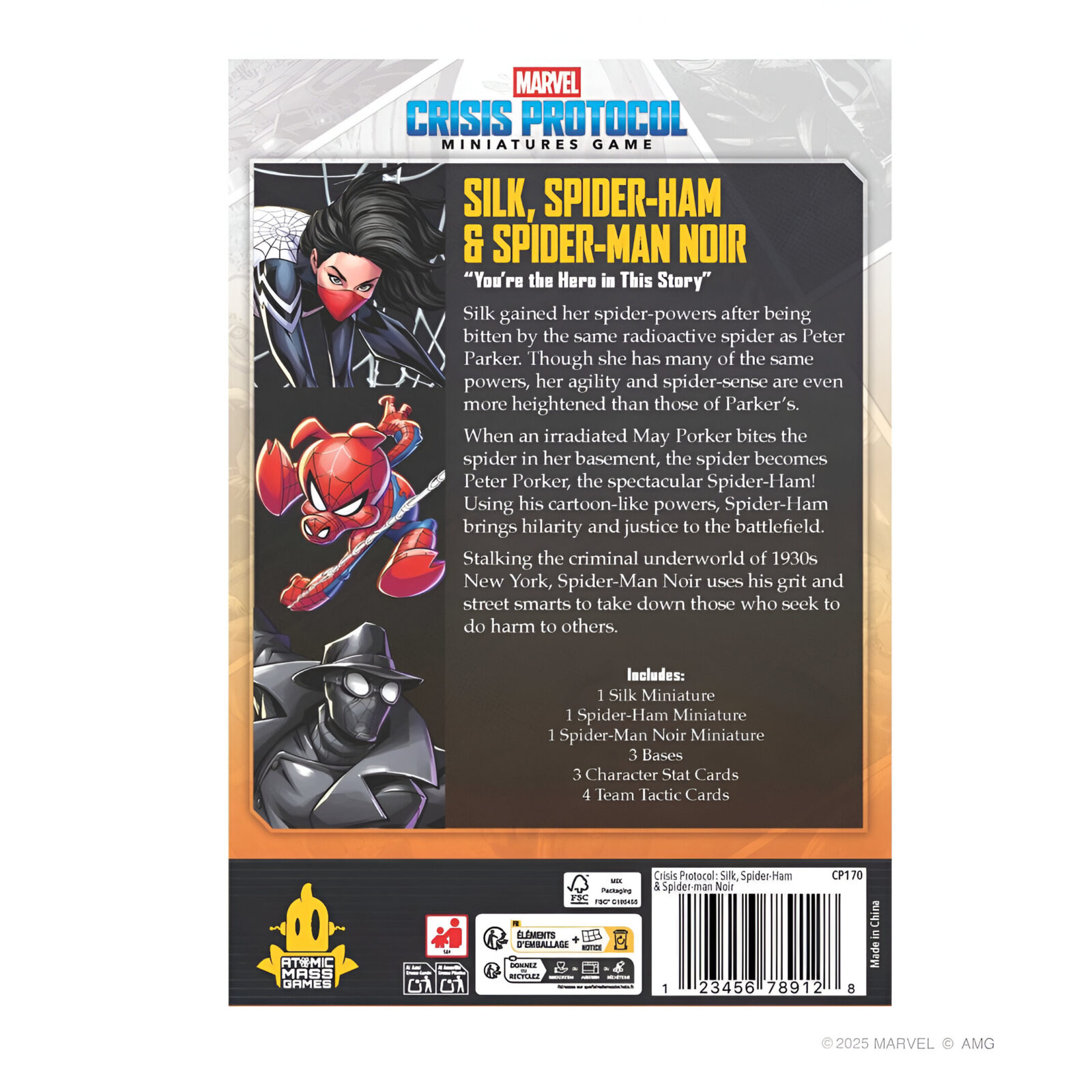 Marvel: Crisis Protocol – Silk, Spider-Ham & Spider-Noir 3