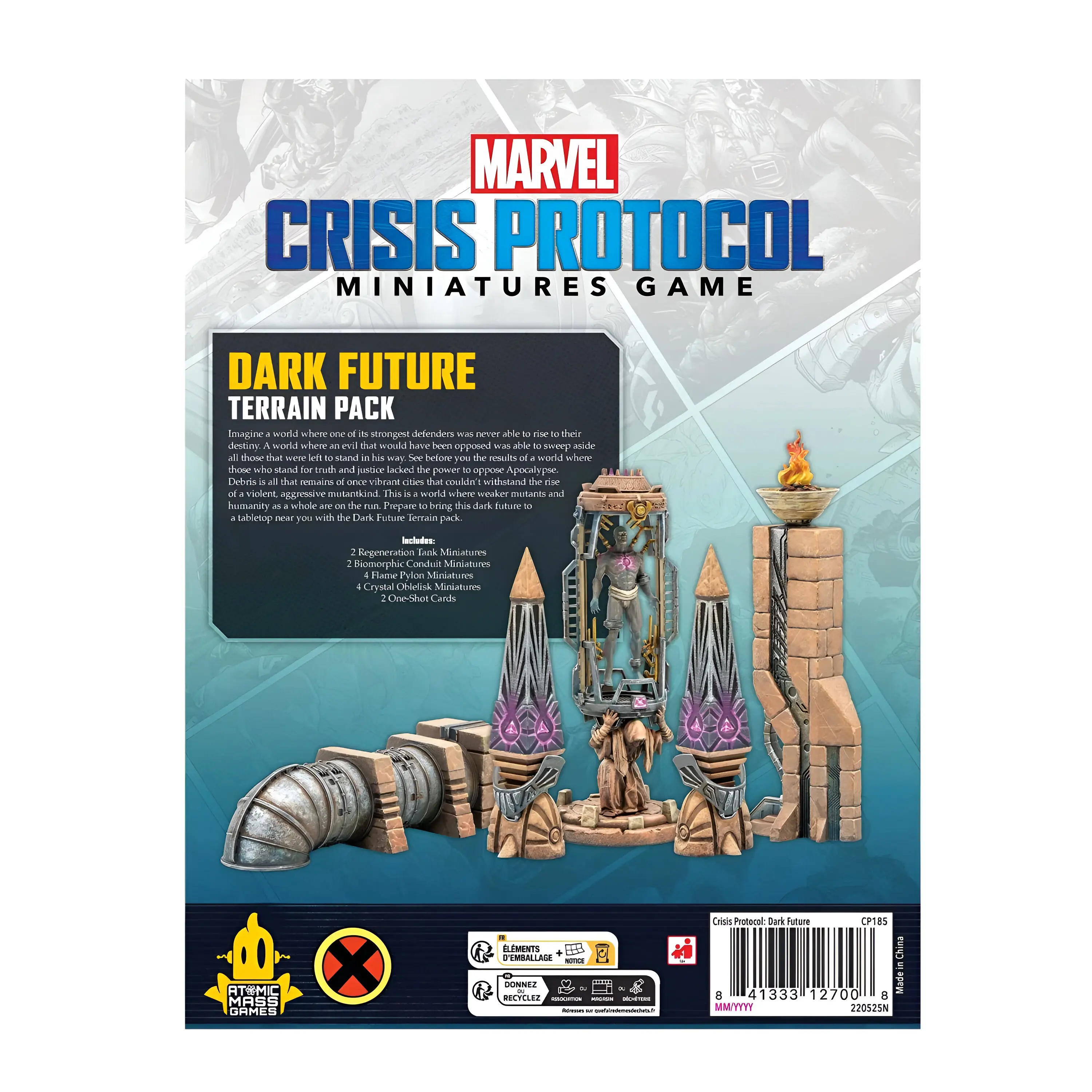 Marvel: Crisis Protocol – Dark Future Terrain Pack 4