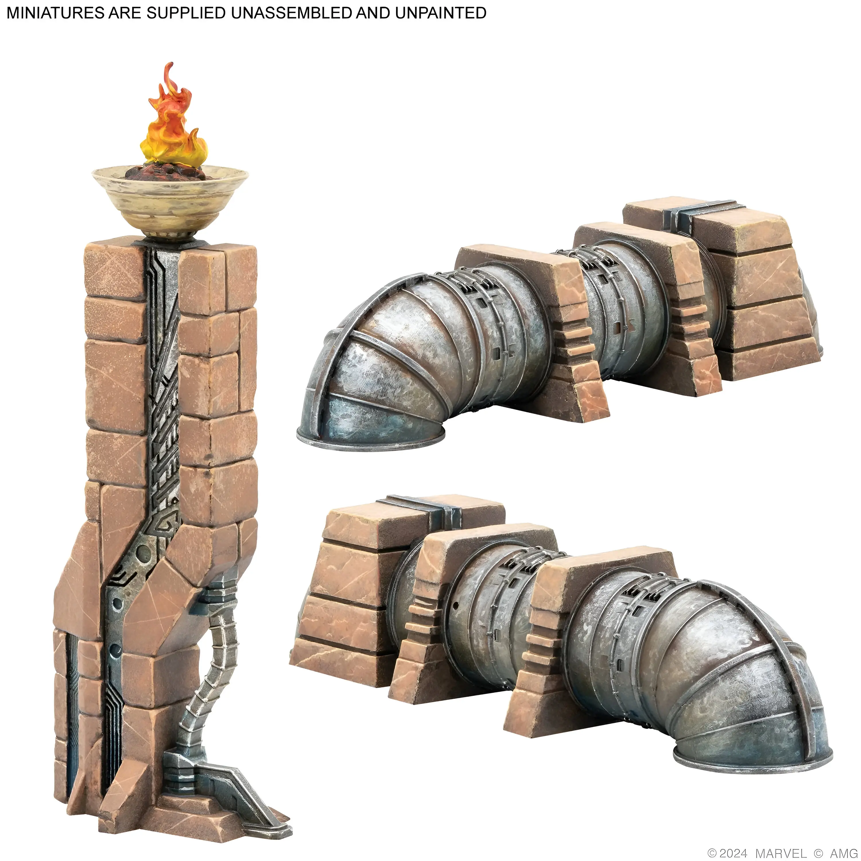Marvel: Crisis Protocol – Dark Future Terrain Pack 6