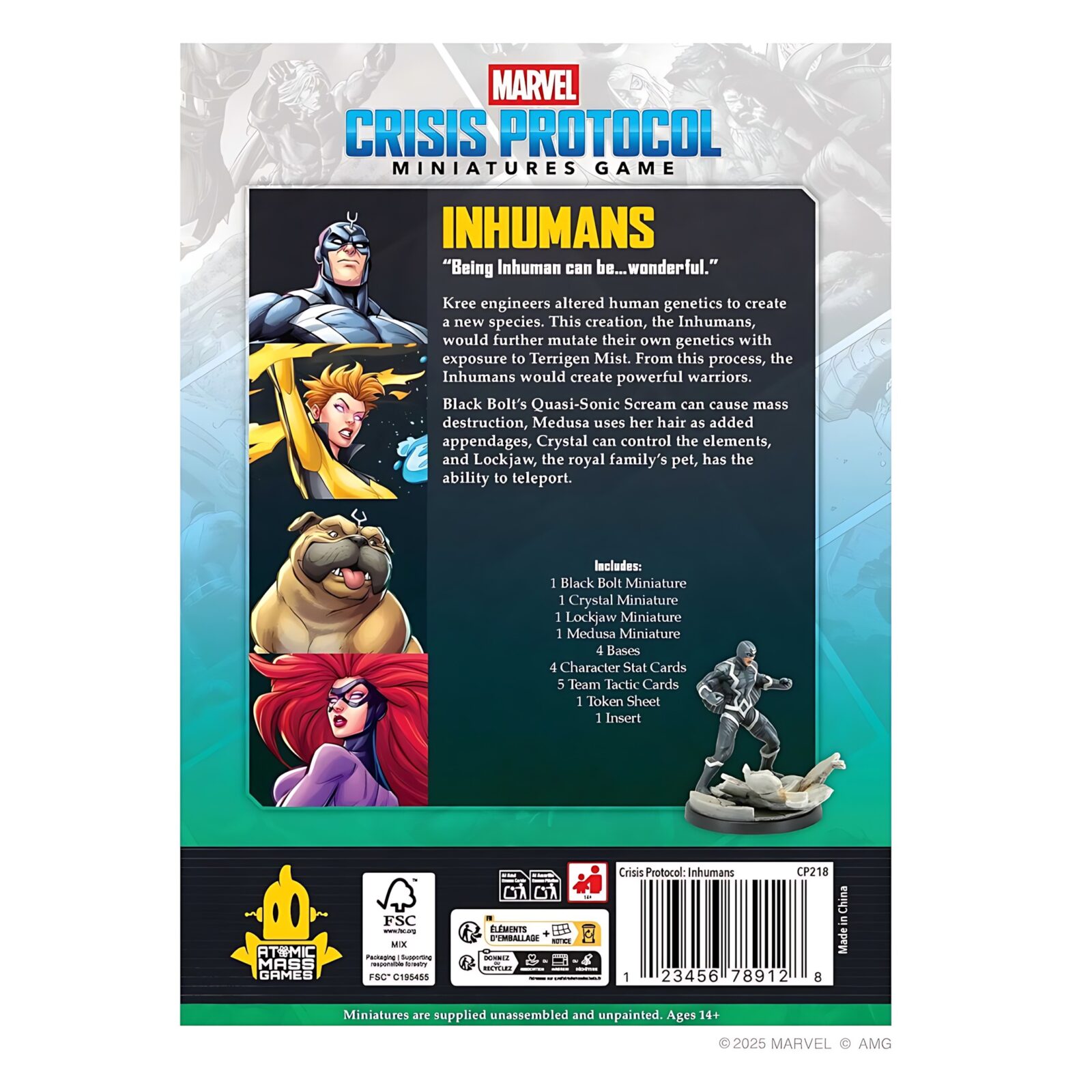 Marvel: Crisis Protocol – Inhumans Affiliation Pack 3