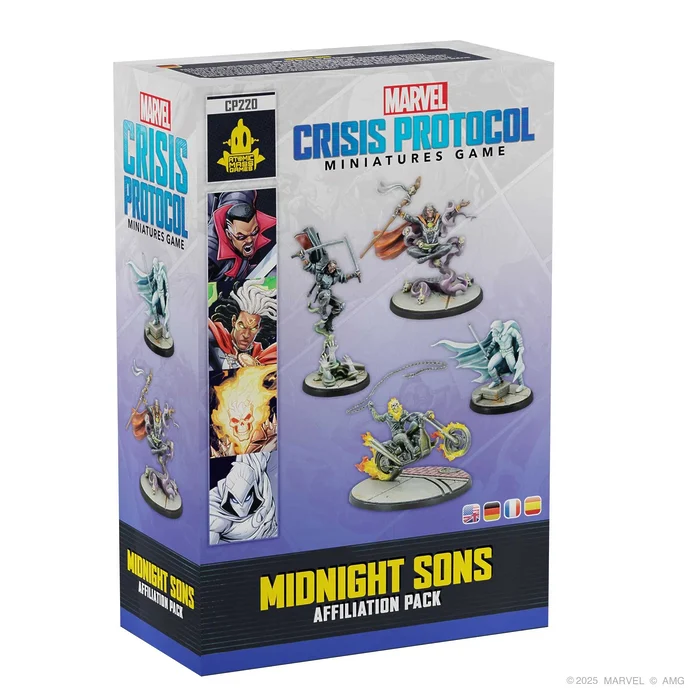 Marvel Crisis Protocol: Midnight Sons Affiliation Pack 3