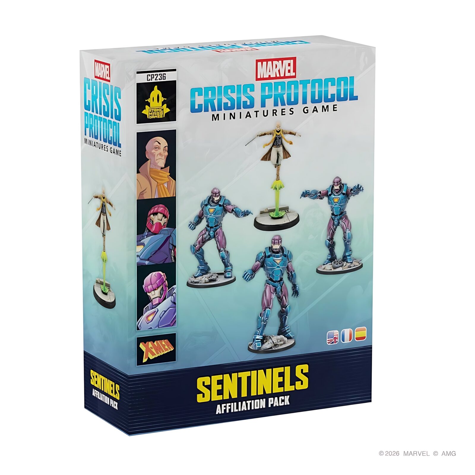 Marvel Crisis: Protocol X-Men Sentinels Affiliation Pack