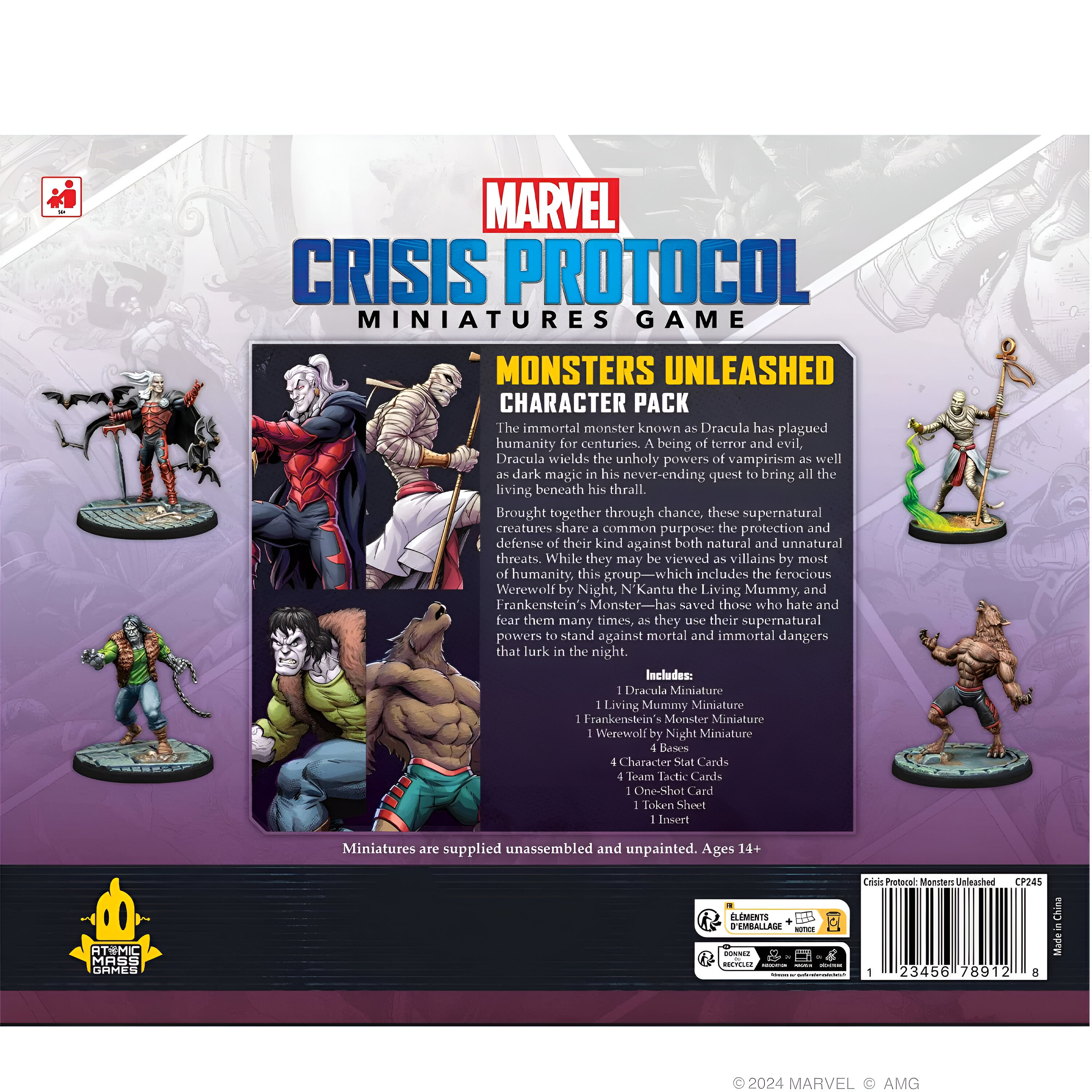 Marvel: Crisis Protocol – Monsters Unleashed Character Pack