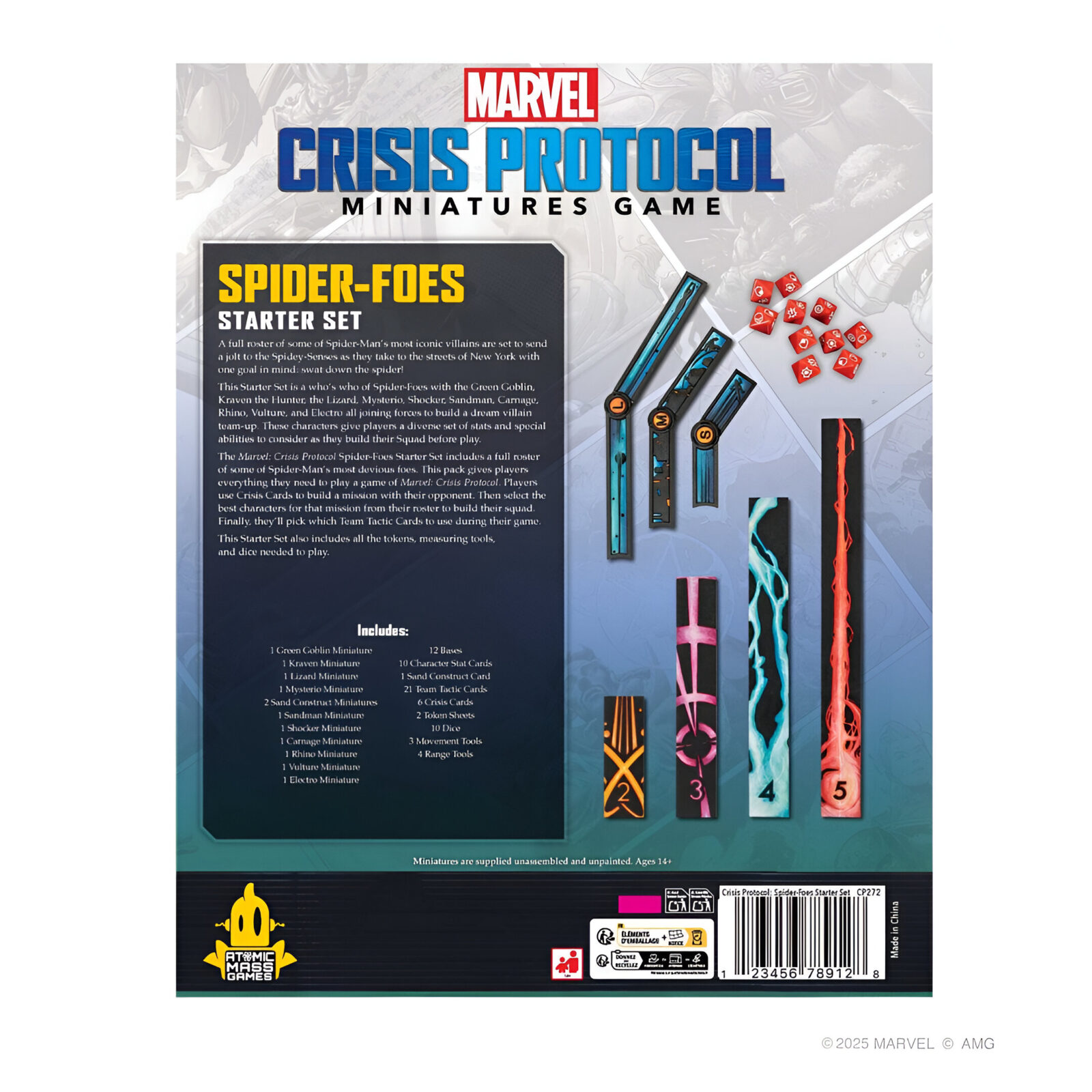 Marvel: Crisis Protocol – Spider-Foes Starter Set 3