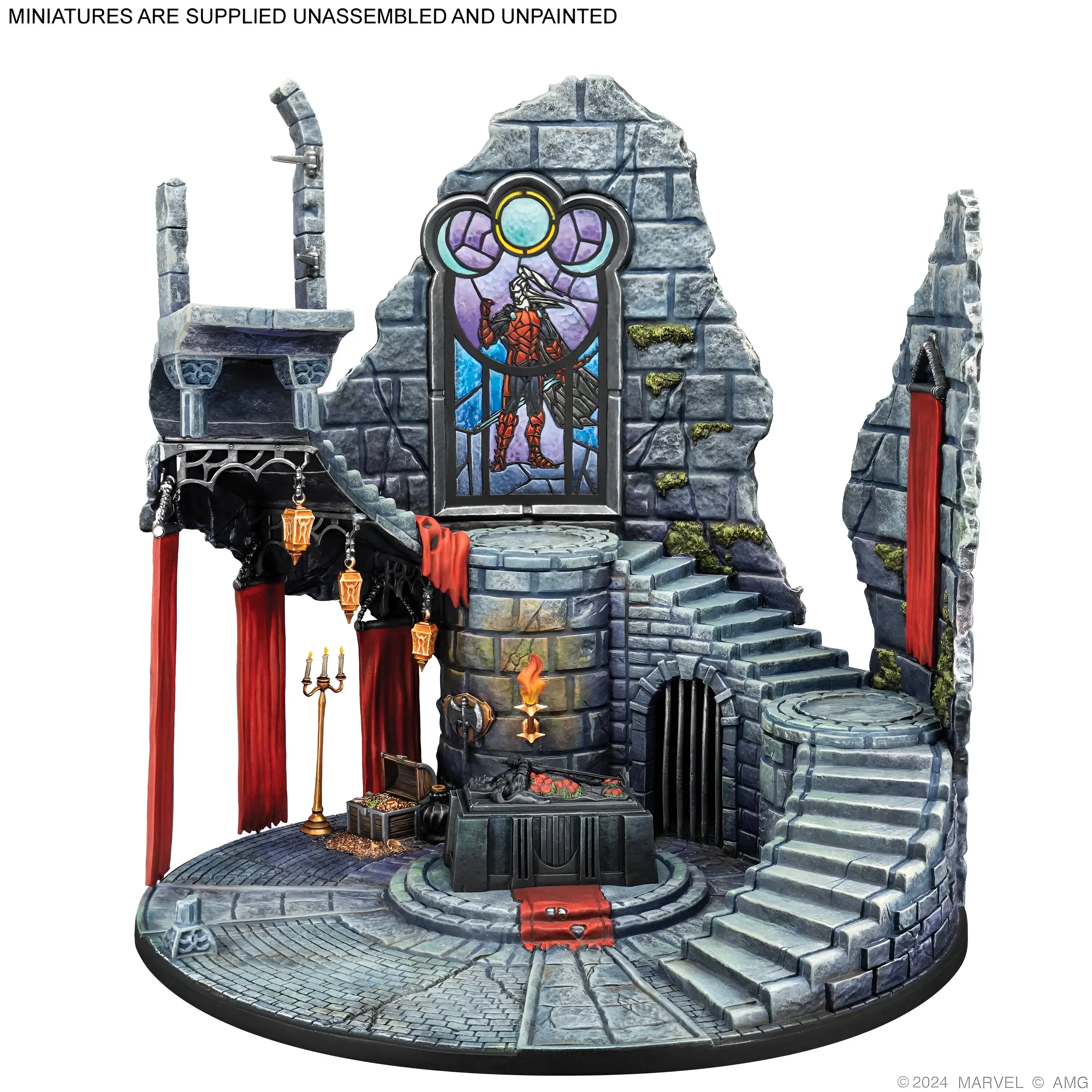 Marvel: Crisis Protocol – Tomb Of Dracula Terrain Pack 5