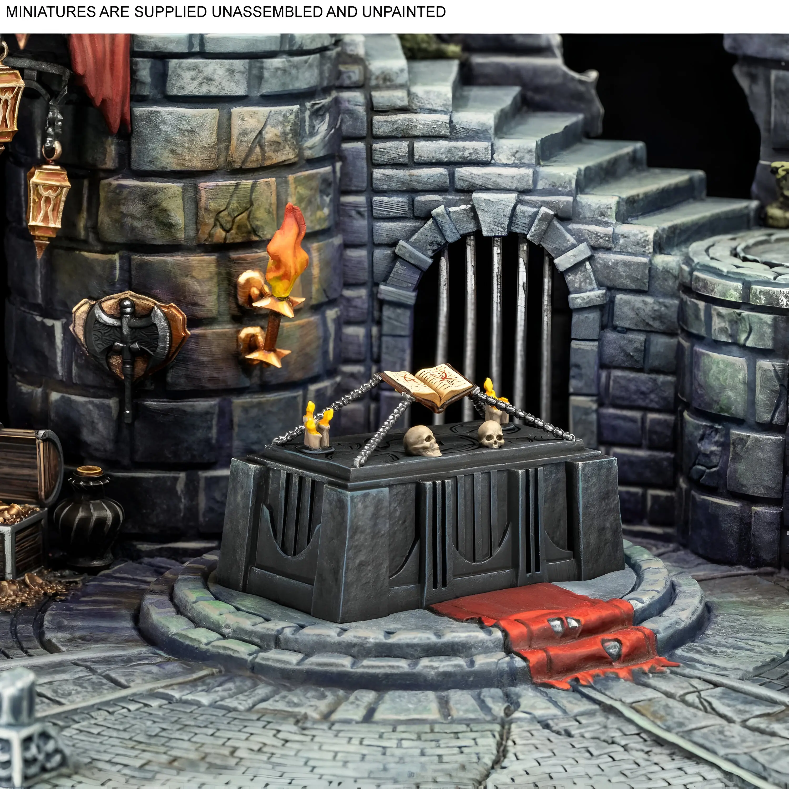 Marvel: Crisis Protocol – Tomb Of Dracula Terrain Pack 6