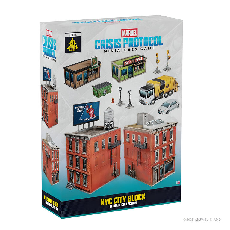 Marvel: Crisis Protocol – NYC City Block Terrain Collection