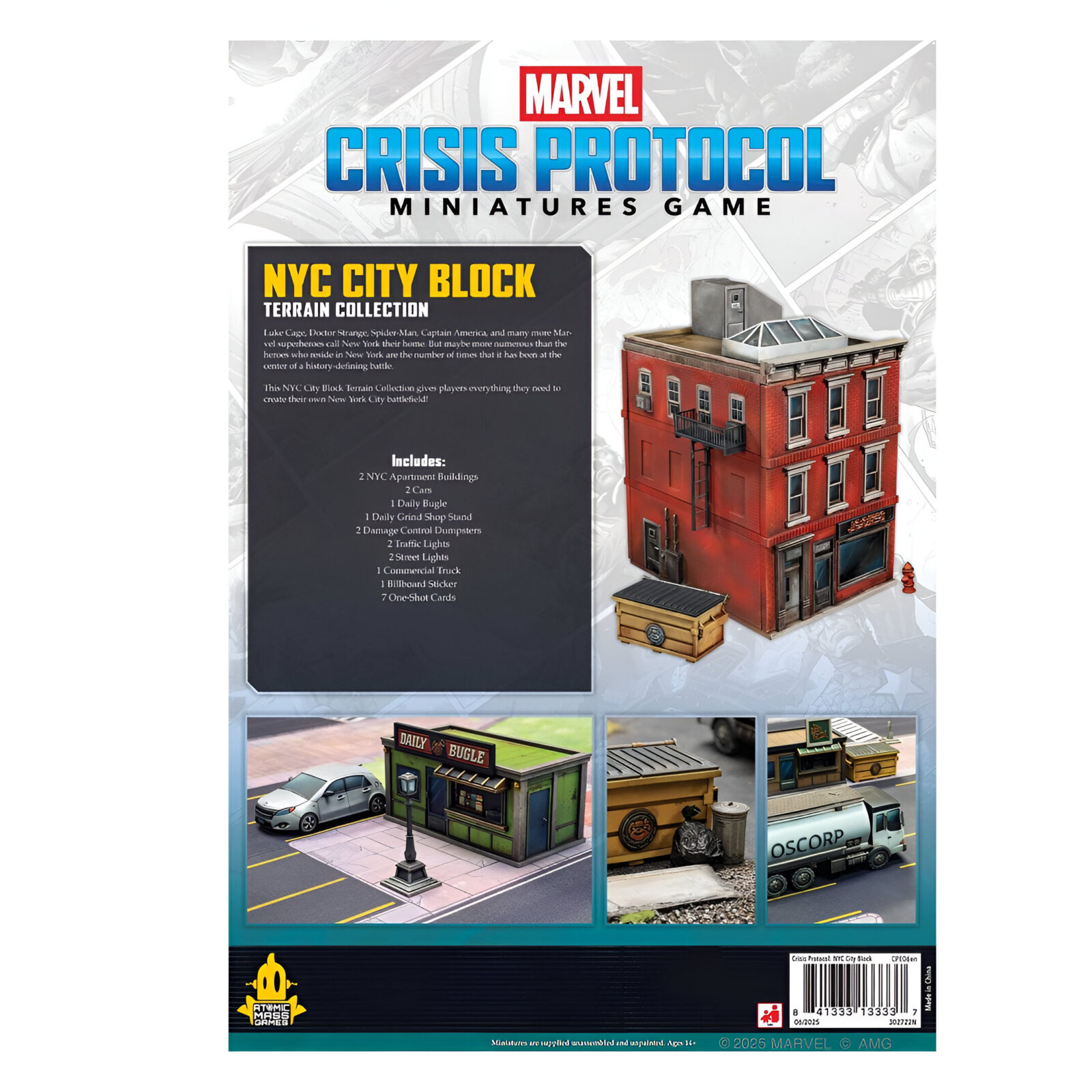 Marvel: Crisis Protocol – NYC City Block Terrain Collection 3